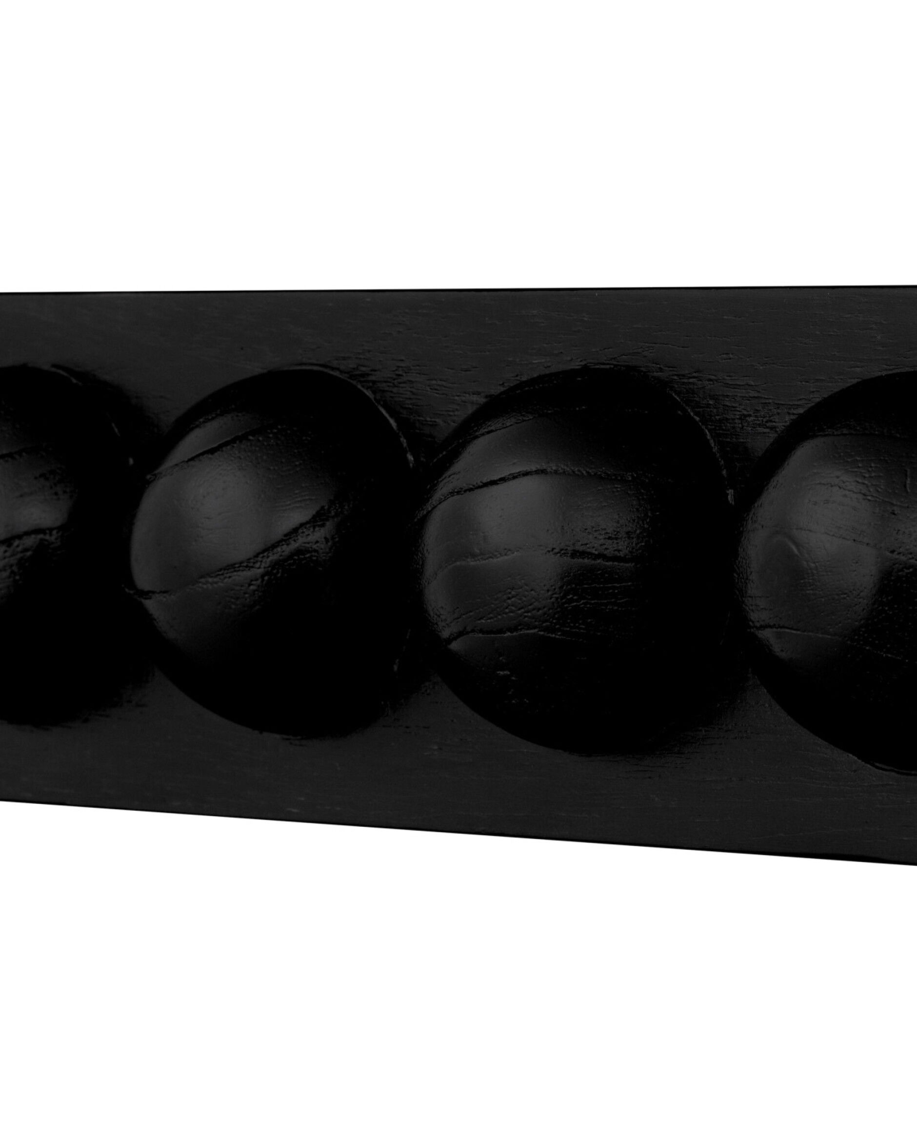 Kenton vitrinekast zwart