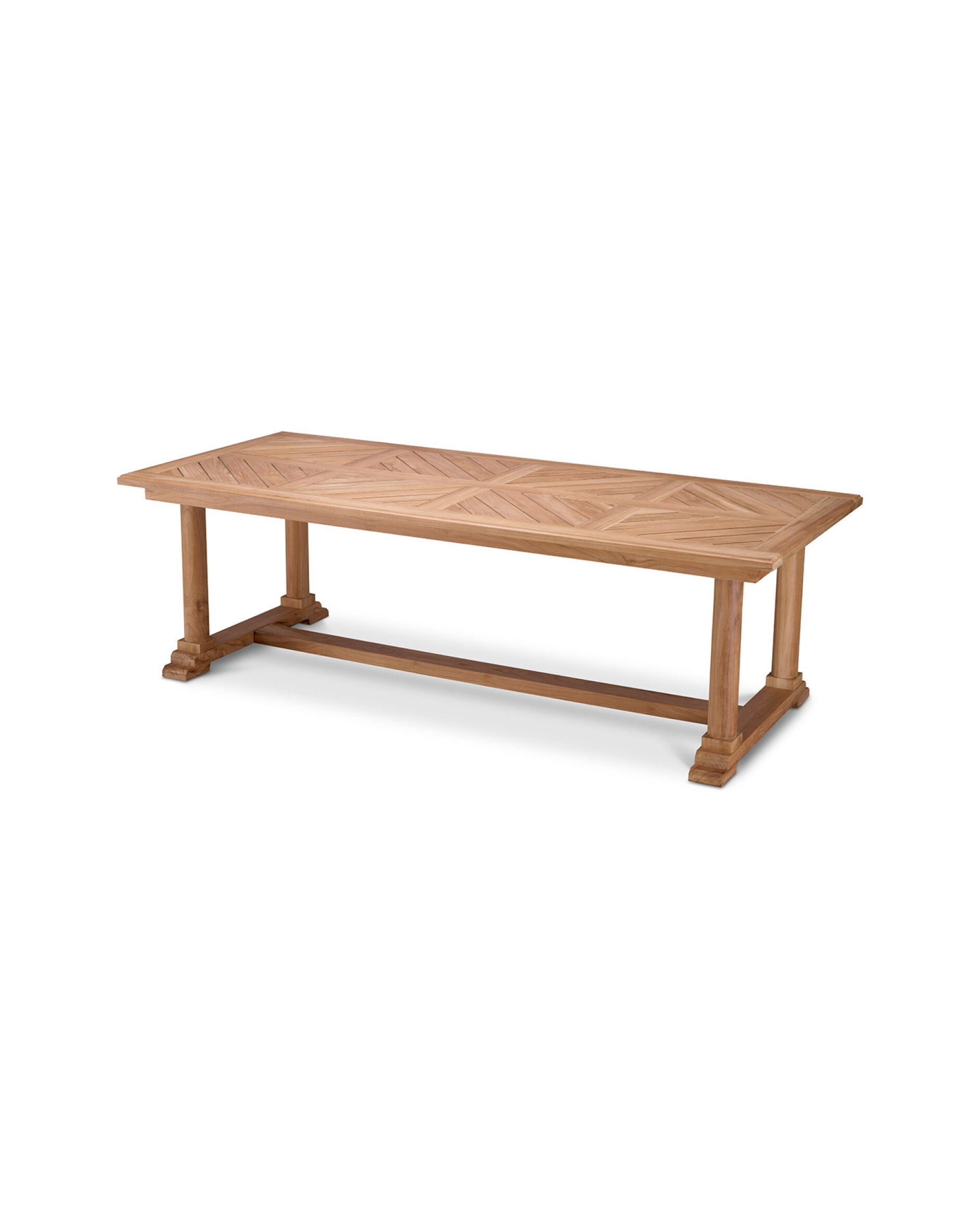 Bell Rive matbord natural teak