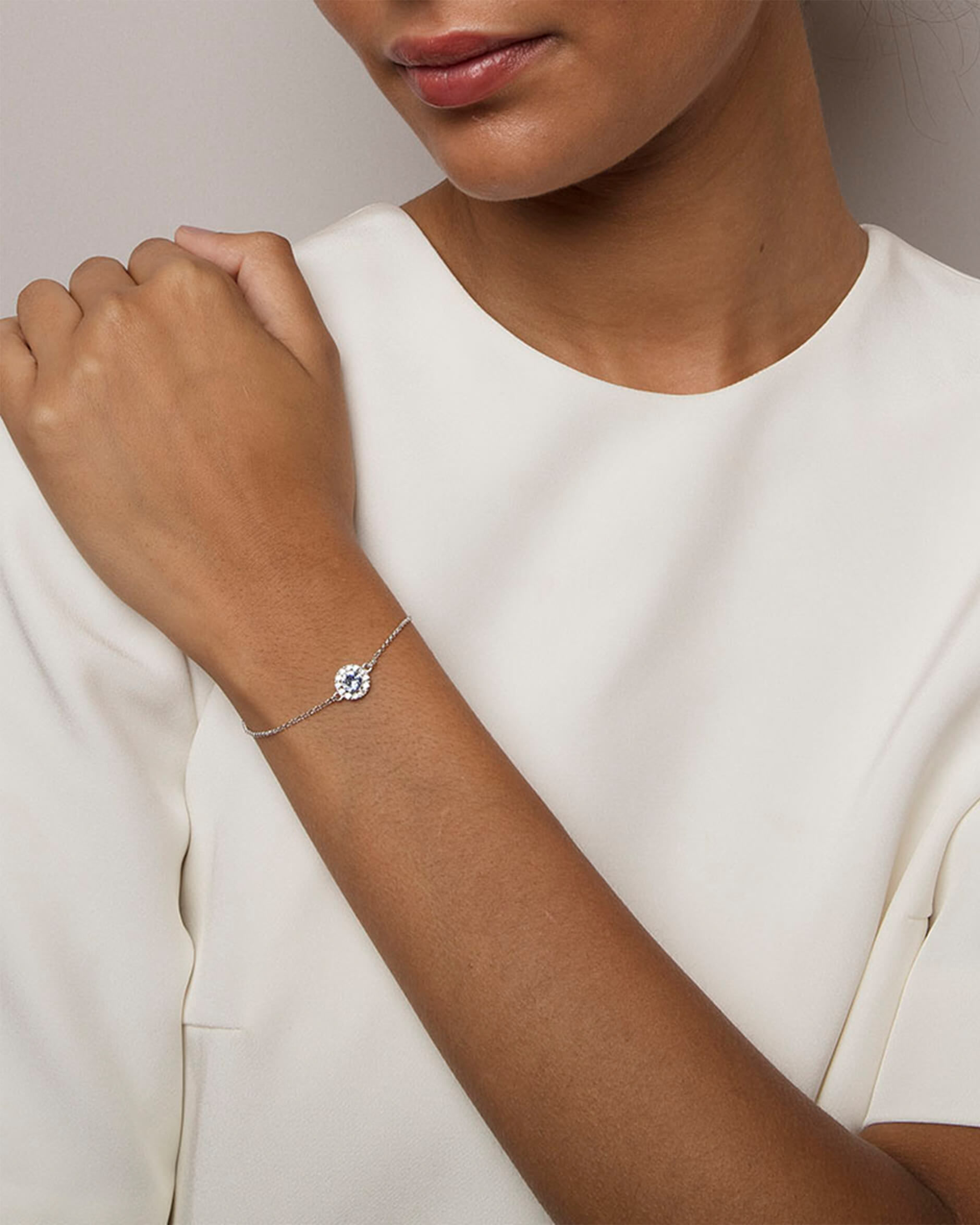 Celeste armband light sapphire