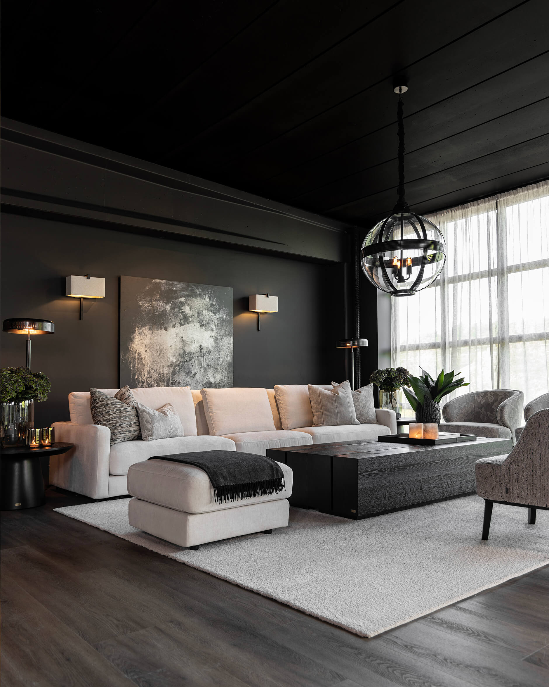 Armando golvlampa antik brons