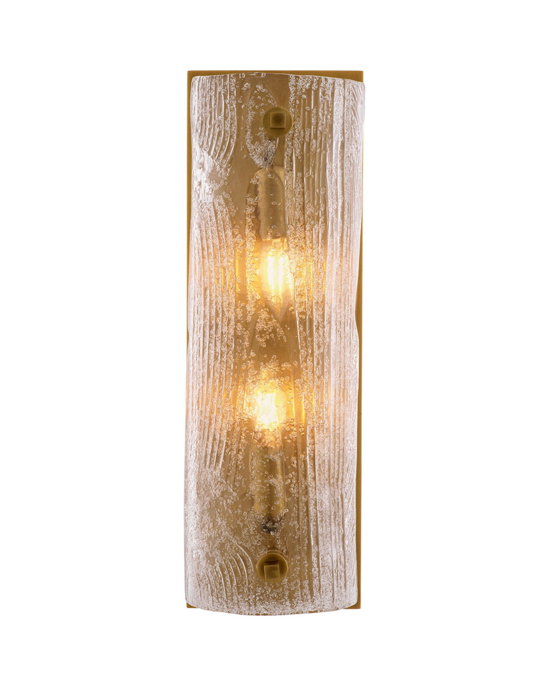 Lagos vägglampa antik mässing