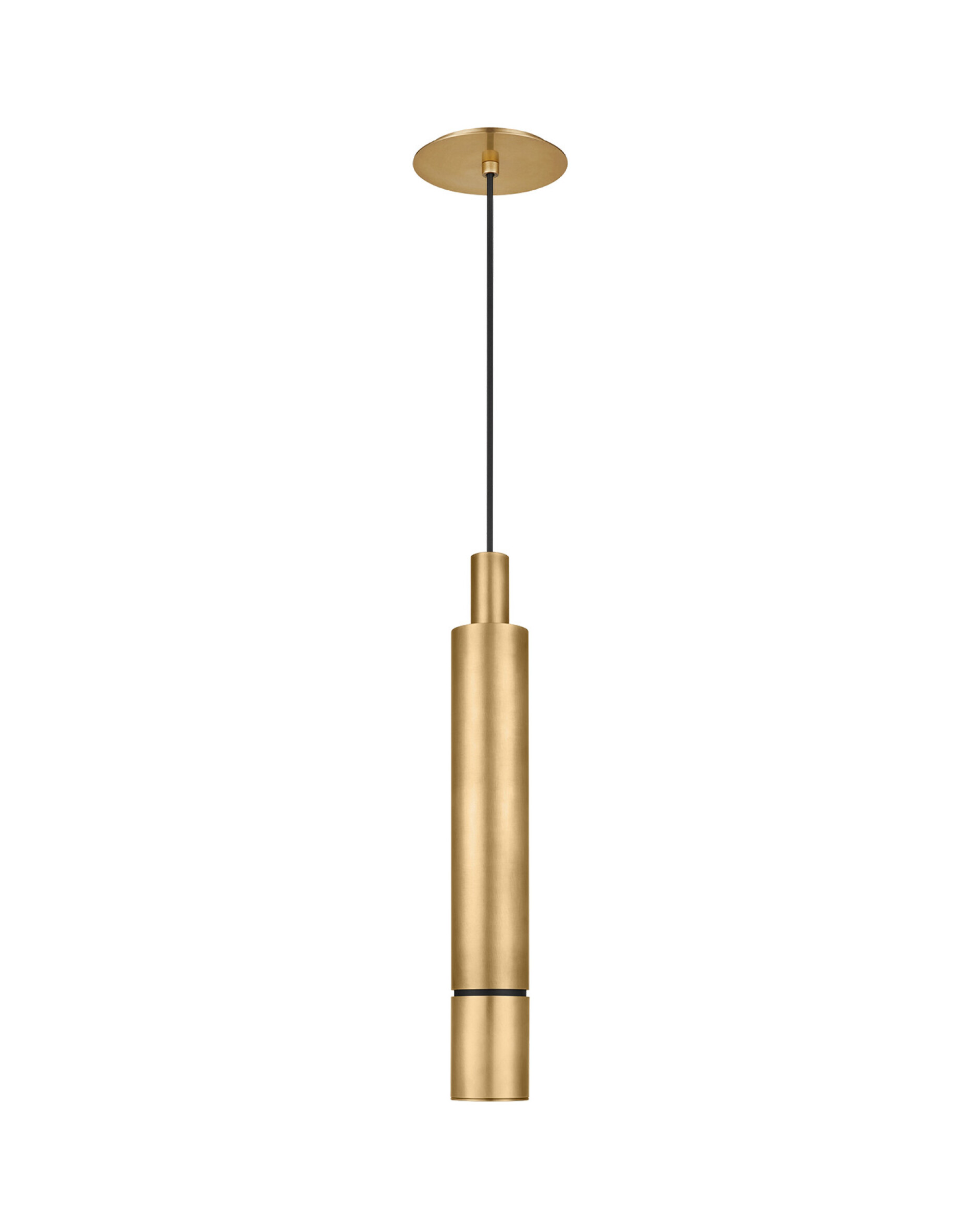 Sottile Pendant Natural Brass L