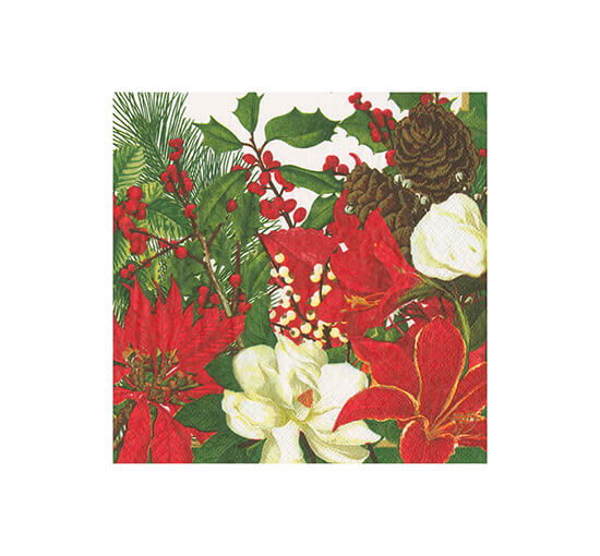 Christmas Garden Christmas Napkins 20-pack