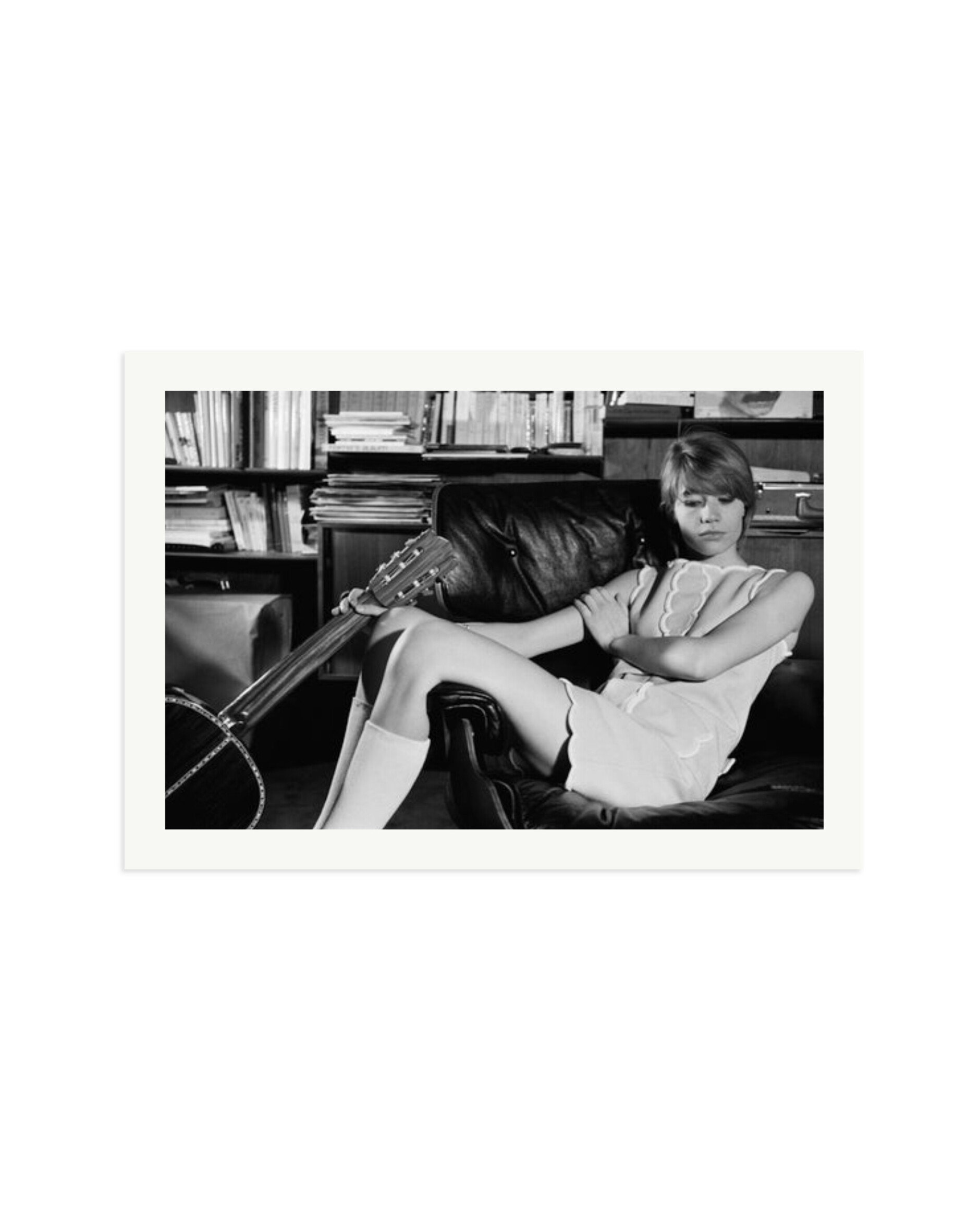 Francoise Hardy at Home Print Only / XXL
