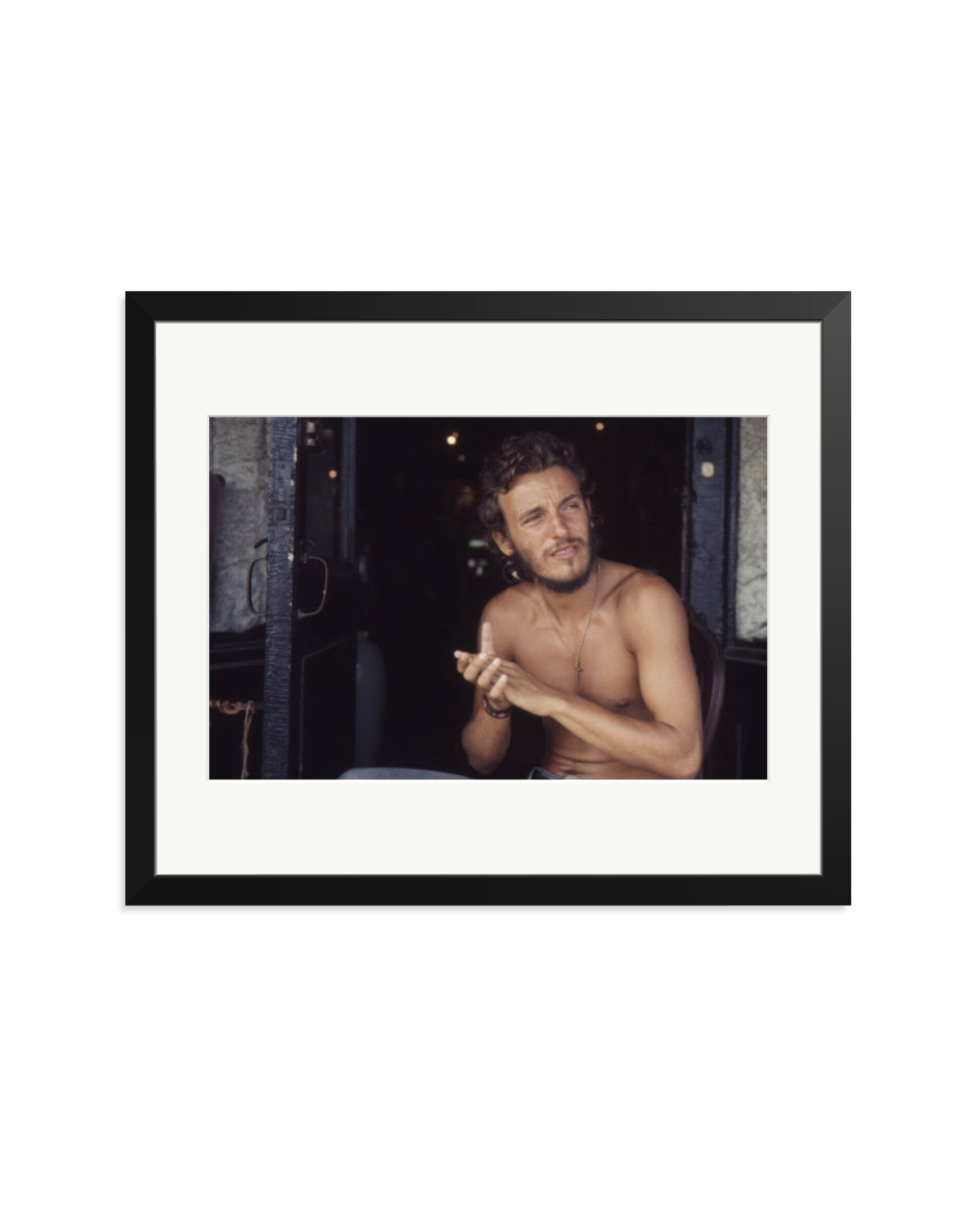 Bruce Springsteen on the Jersey Shore Black / Large