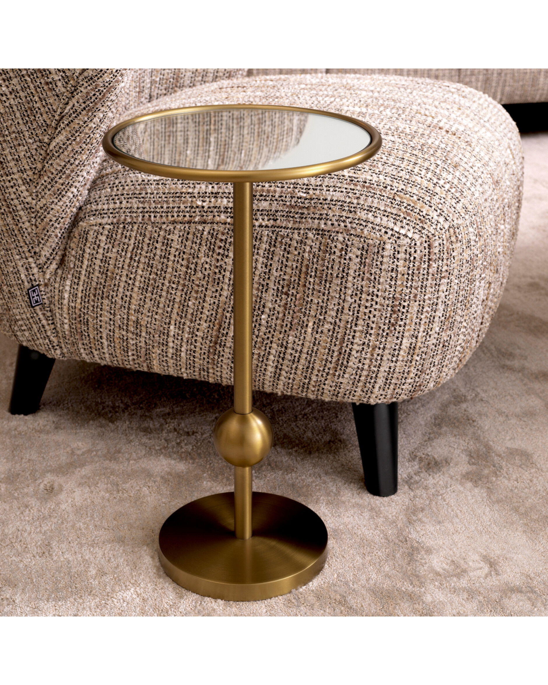 Narciso sidobord mässing