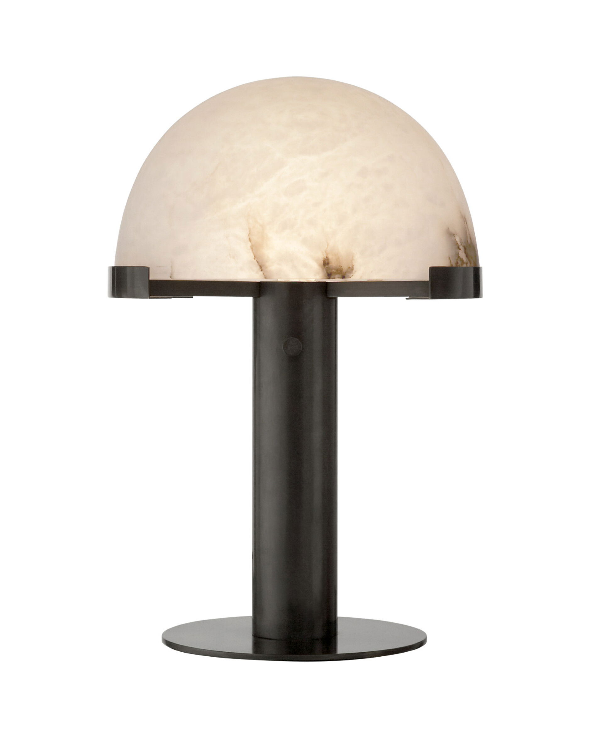 Melange skrivbordslampa brons