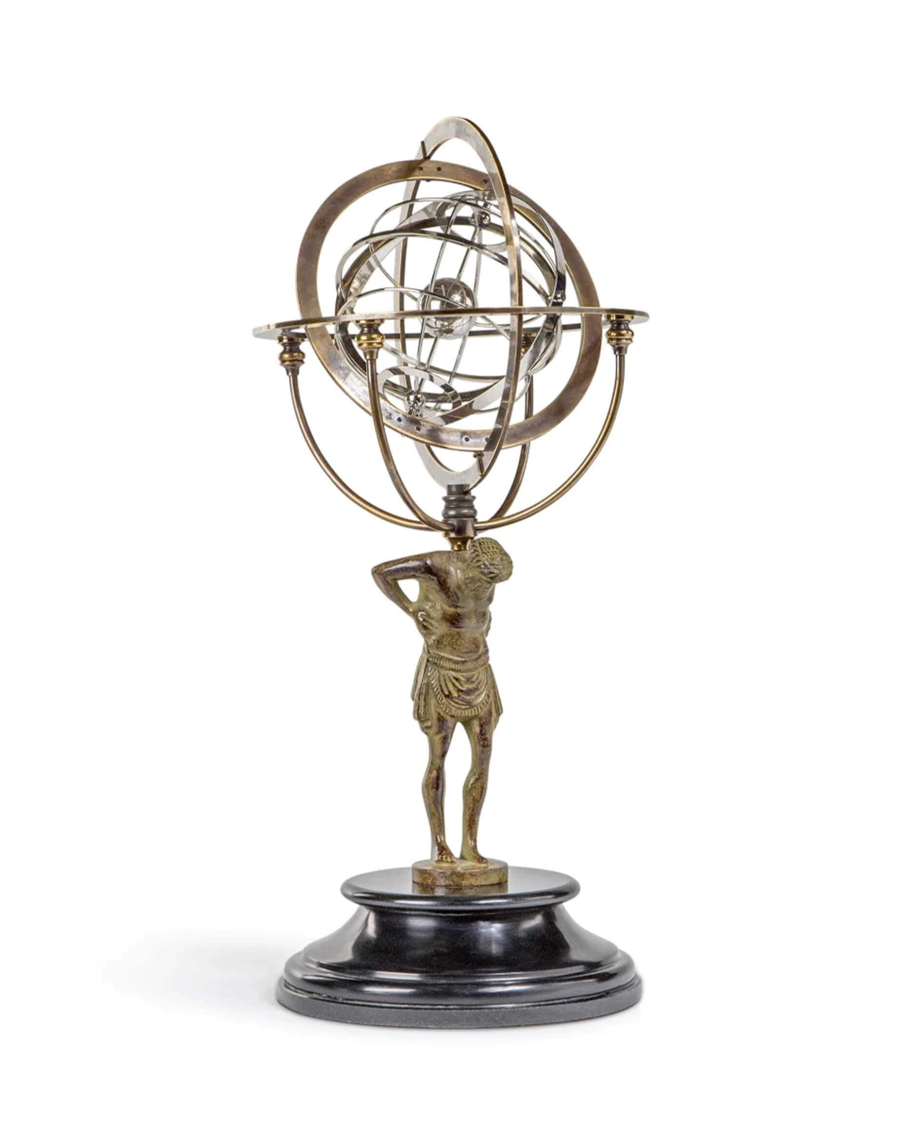 18th C. Atlas armillarsfär