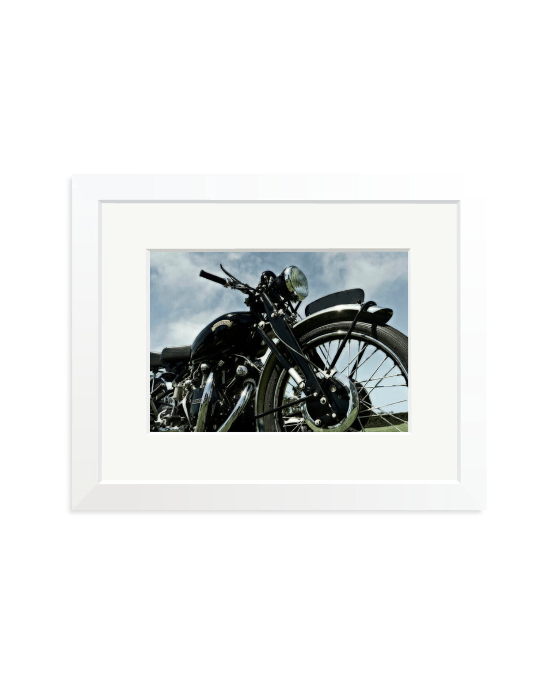 Vincent Black Shadow White / Small