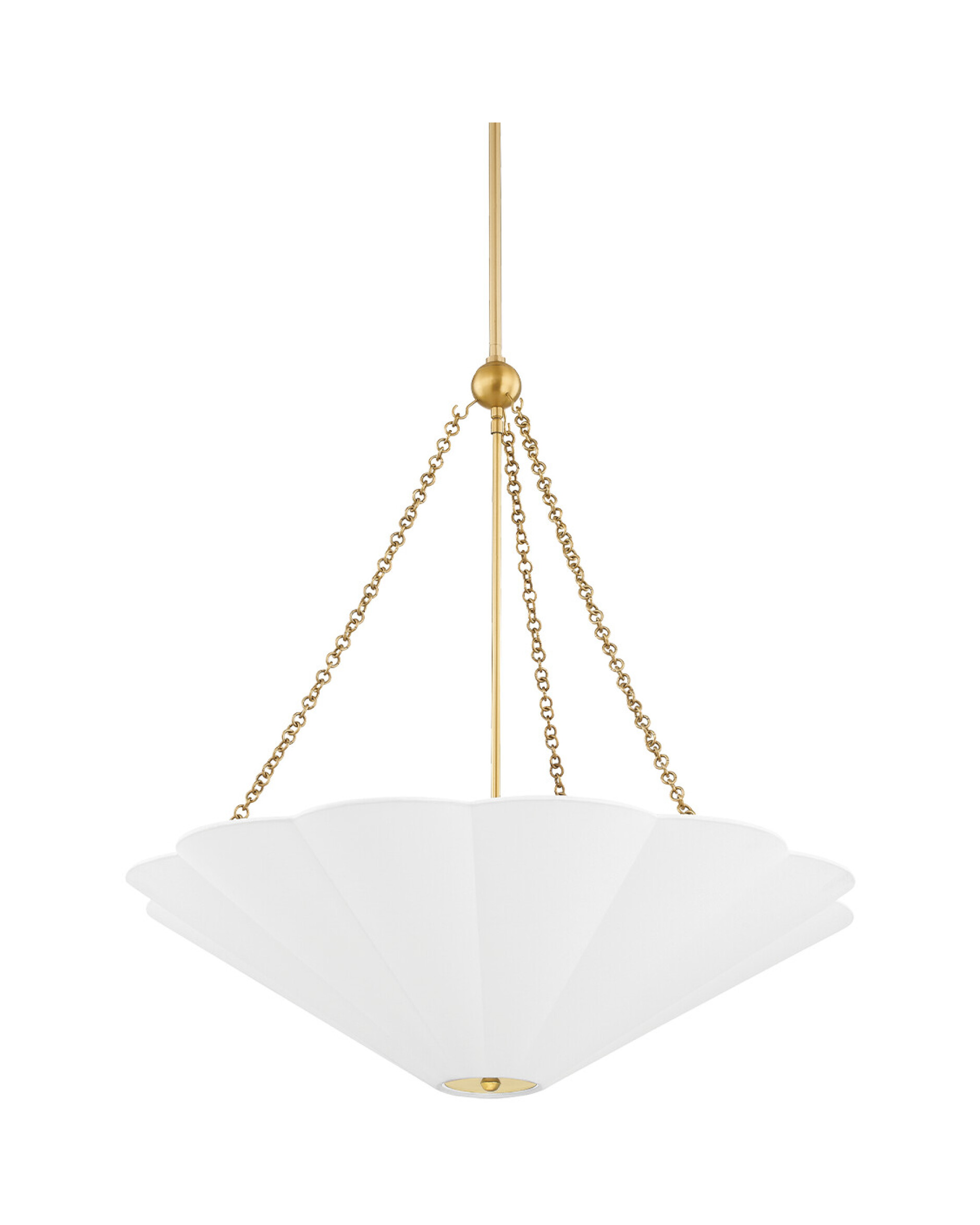 Alana Pendant Aged Brass