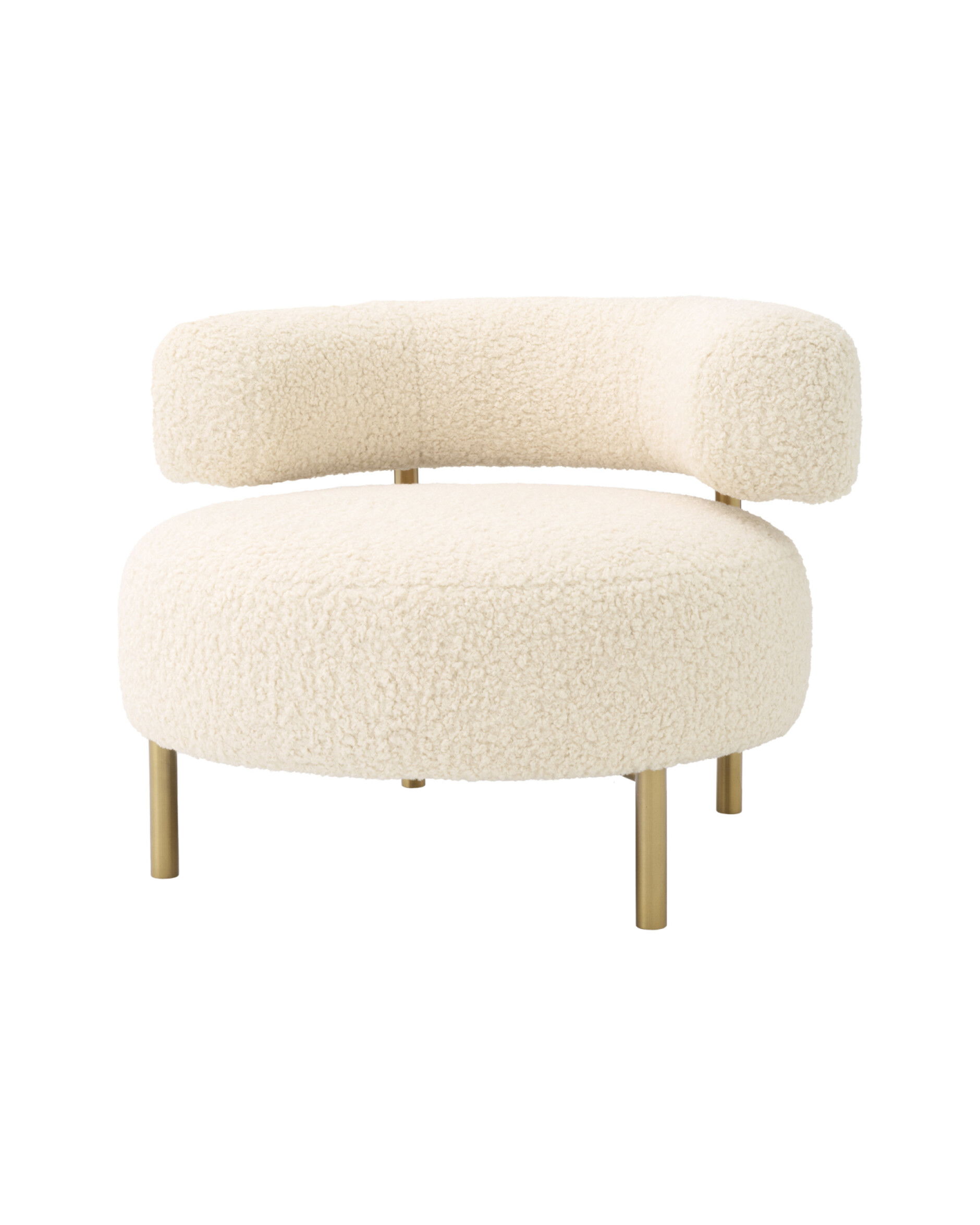 Thompson fåtölj faux shearling