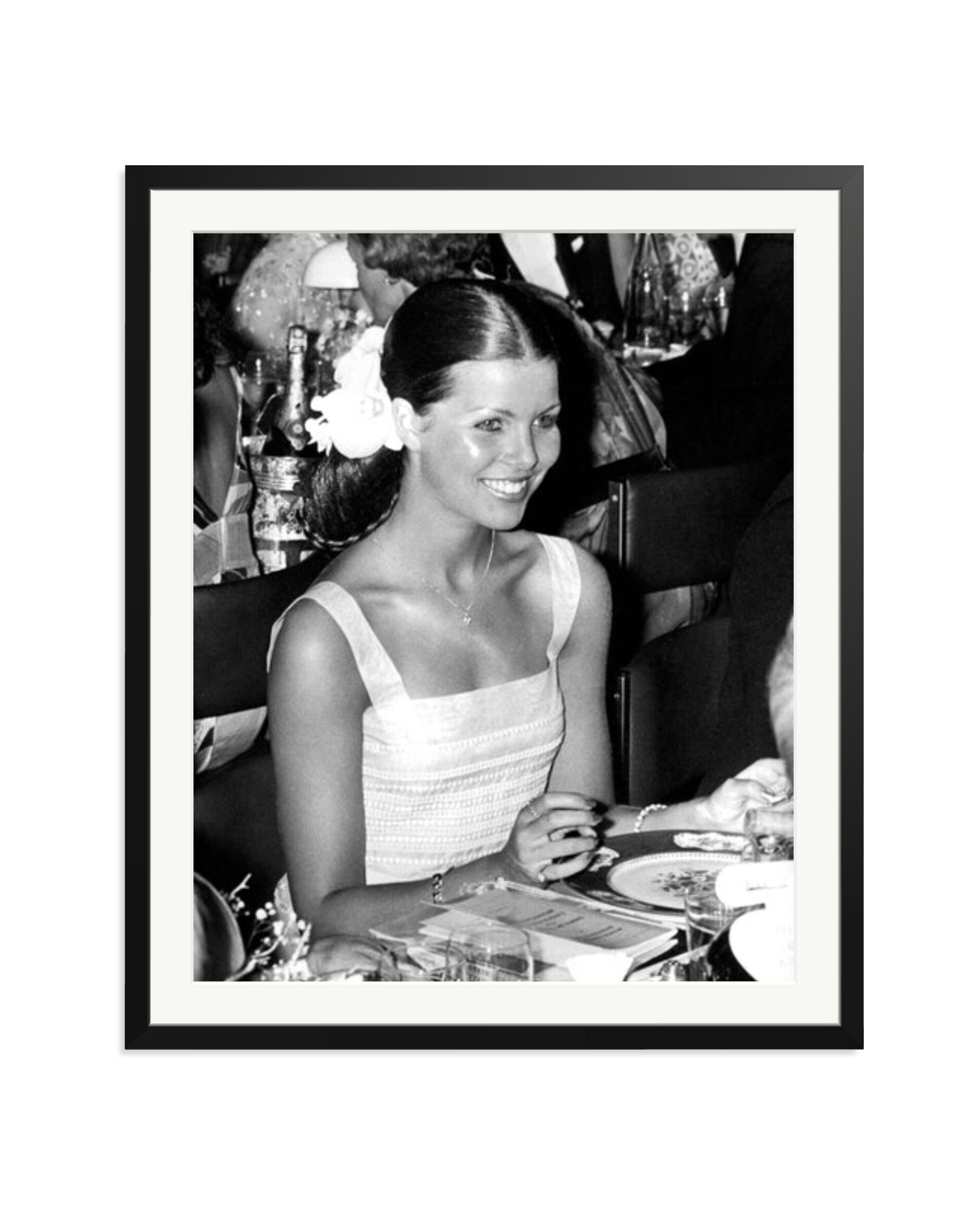 Princess Caroline of Monaco Black / XXL