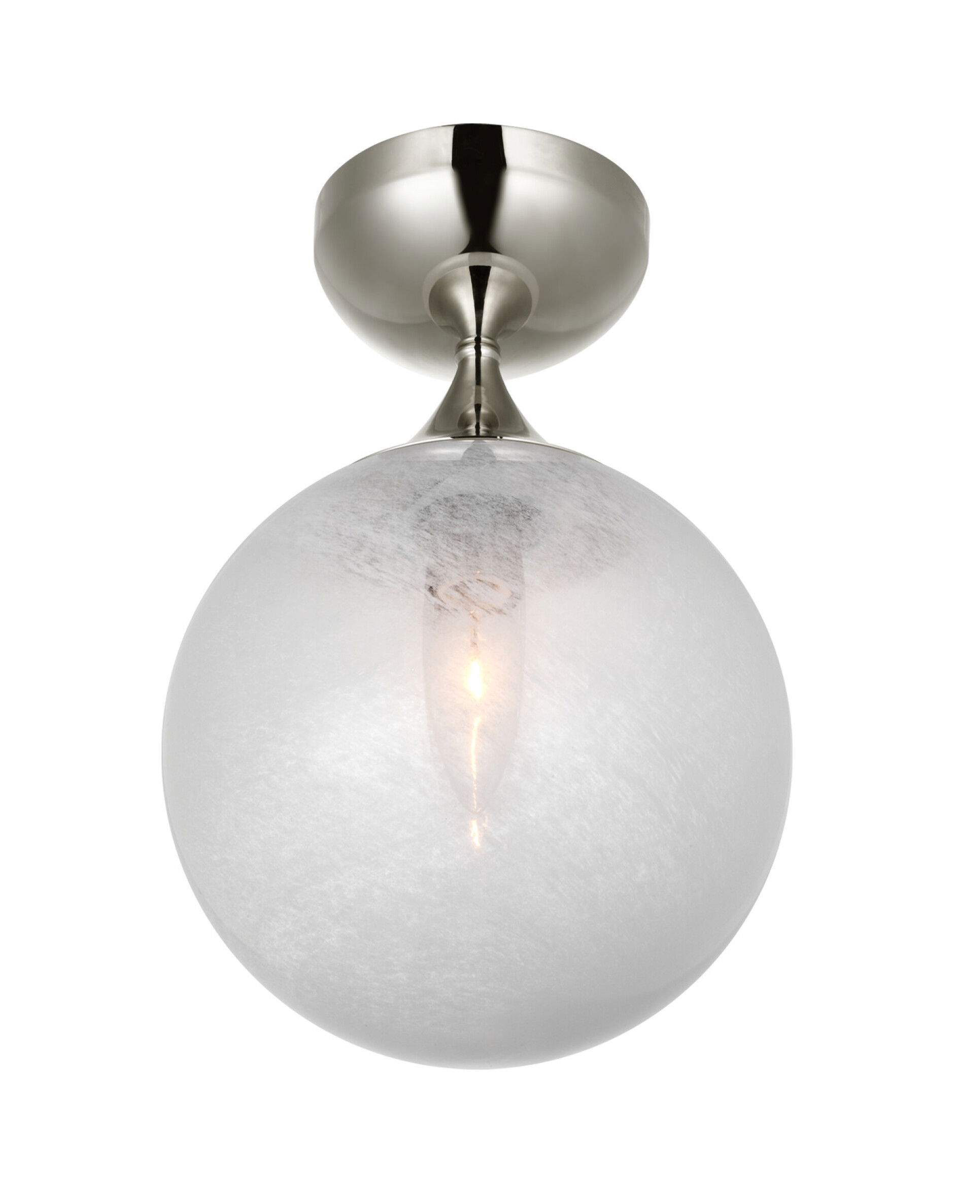 Cristol plafond nickel