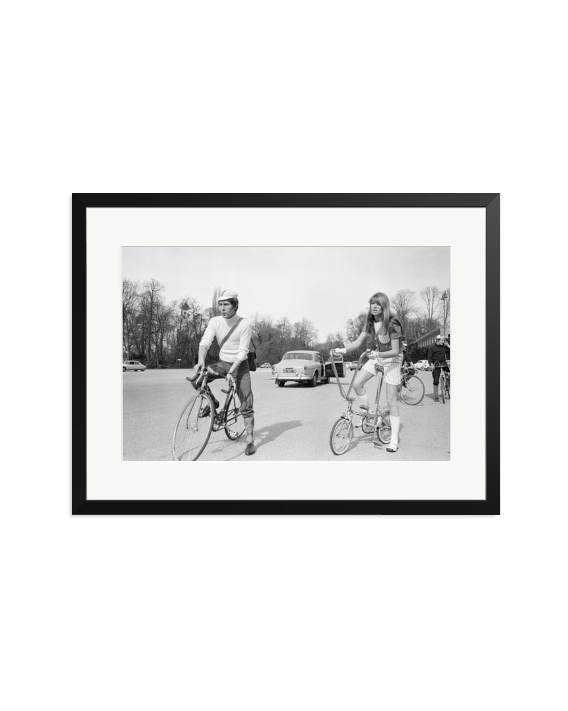 Jacques Dutronc and Françoise Hardy Black / XL