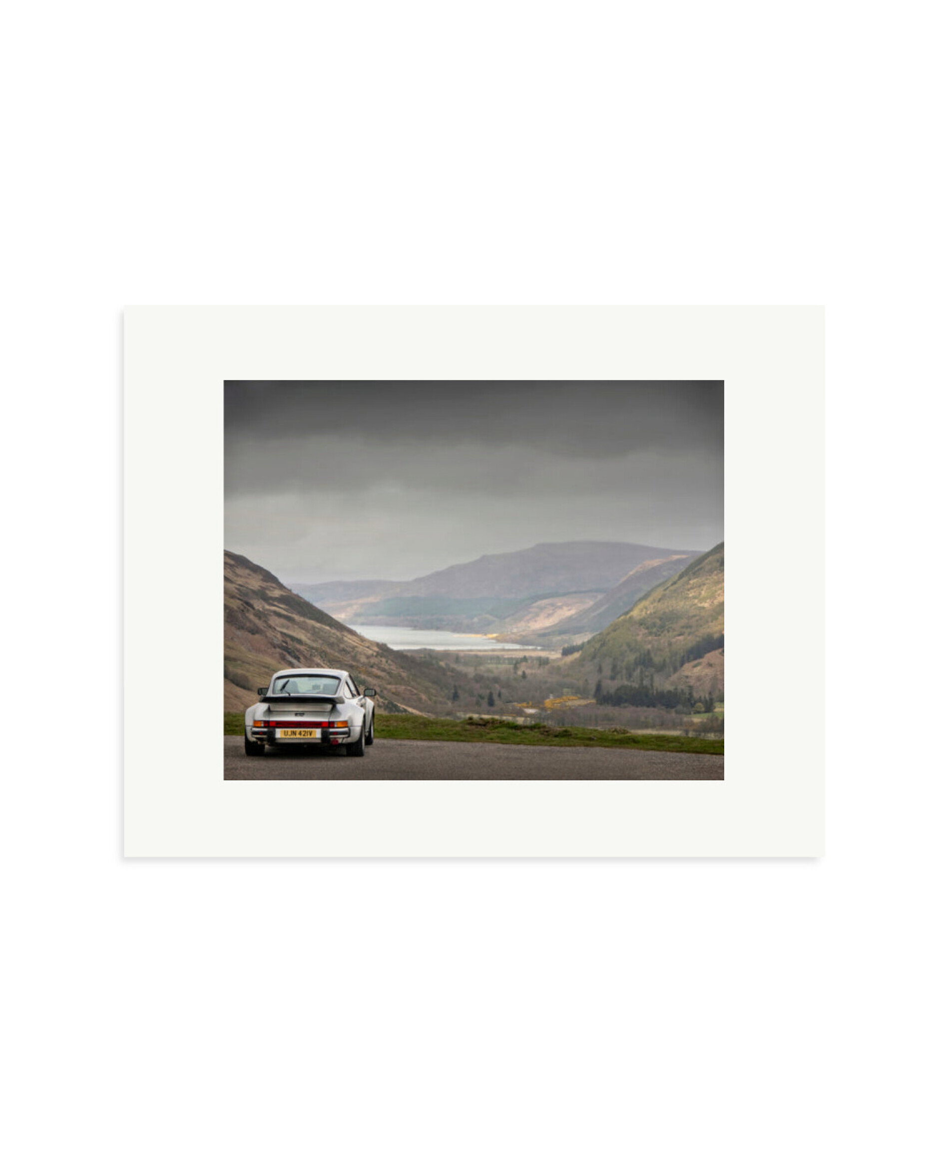 Porsche 911 Turbo Print Only / Small