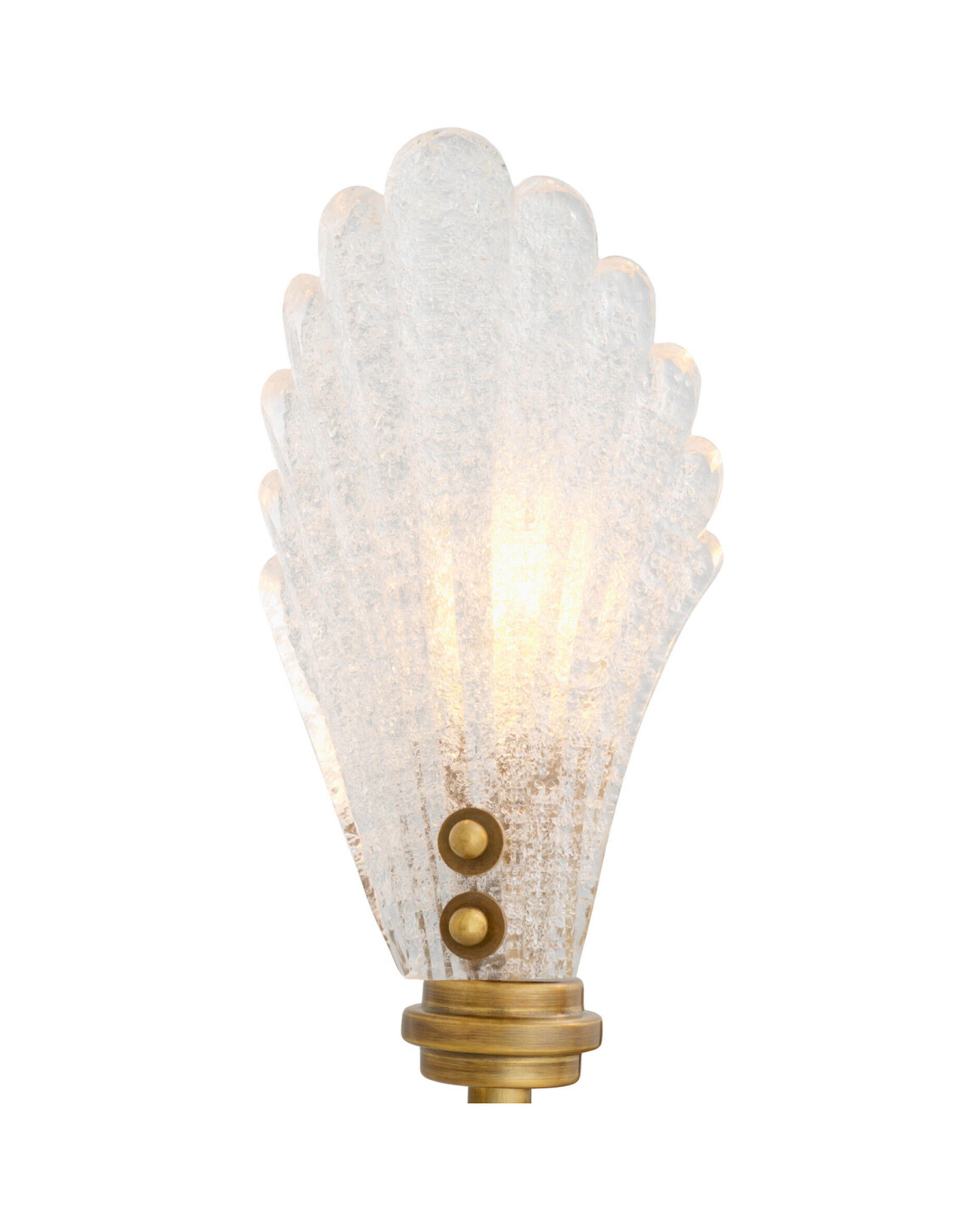 Isabelle wandlamp antiek messing