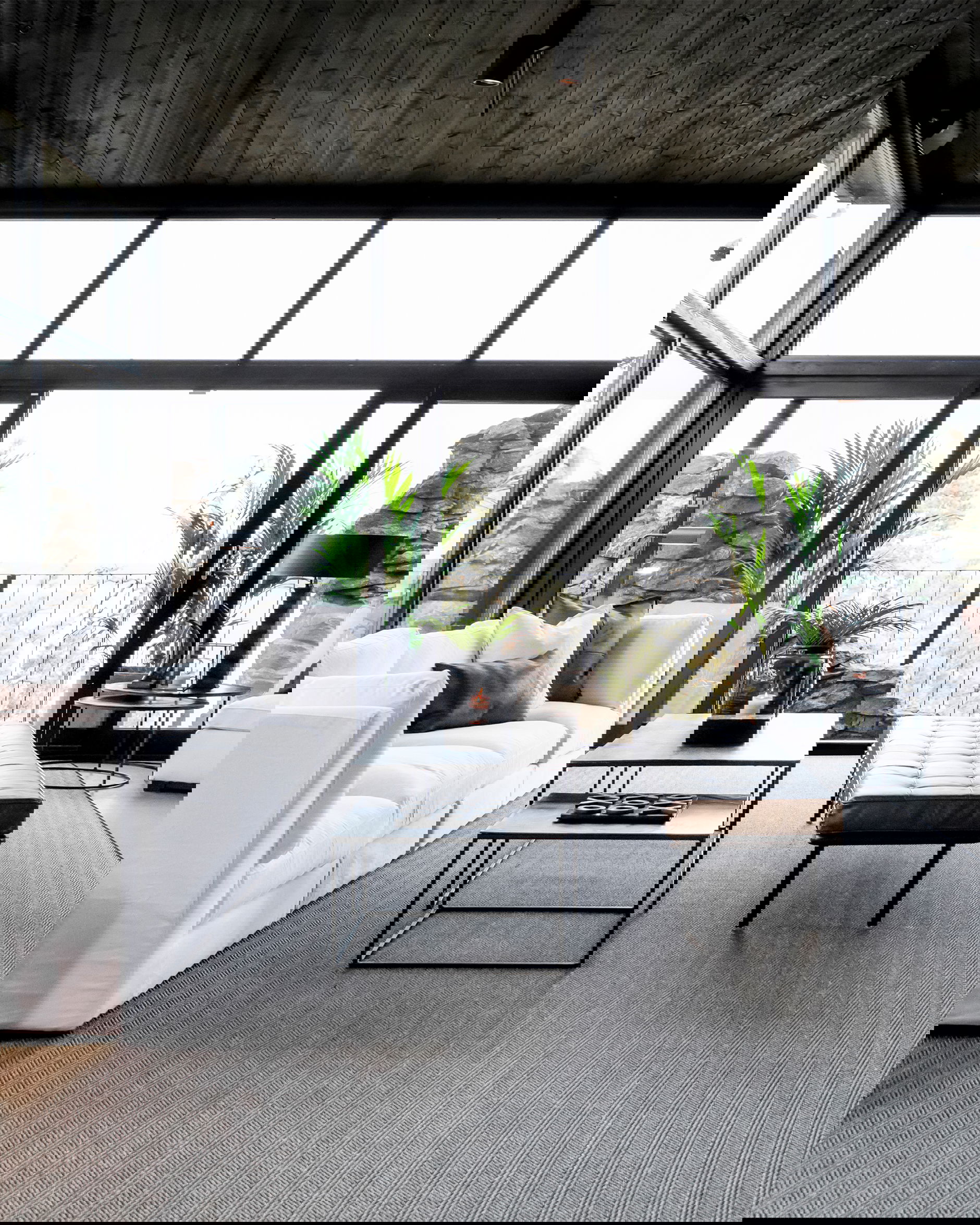 Princetown skinnbänk brun