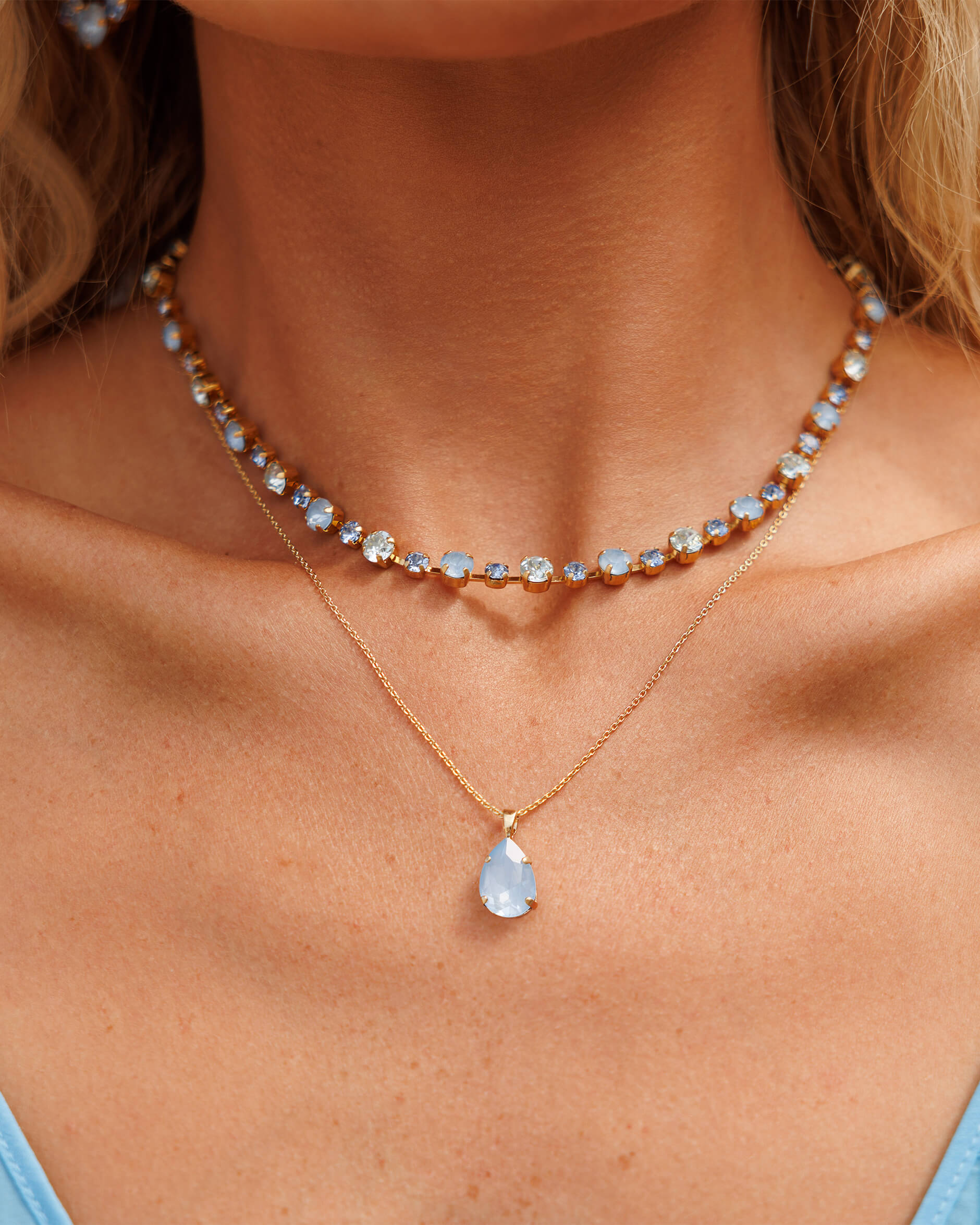 Mini Drop Necklace Sky Ignite