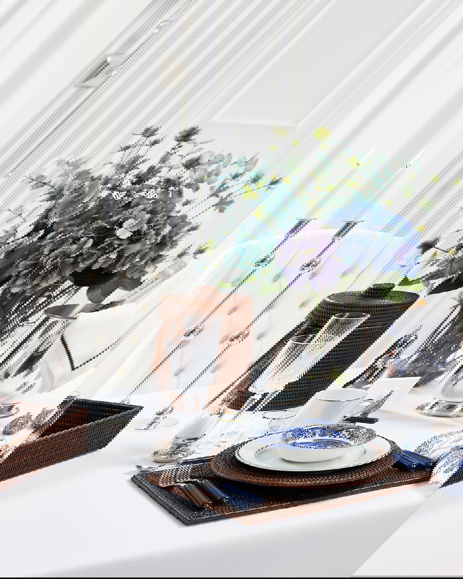 Cognac Charger Plate Rattan