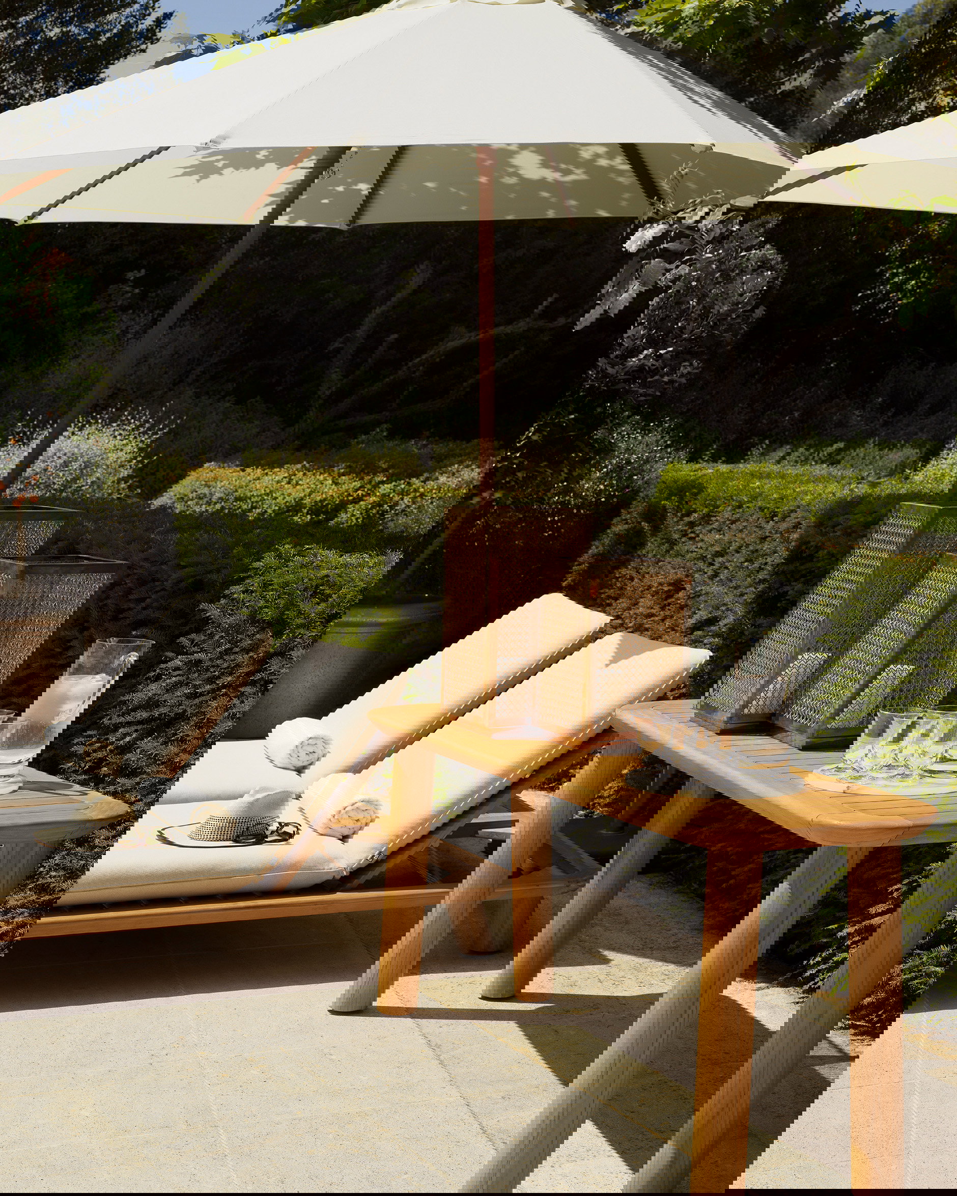 Weston konsolbord natural teak