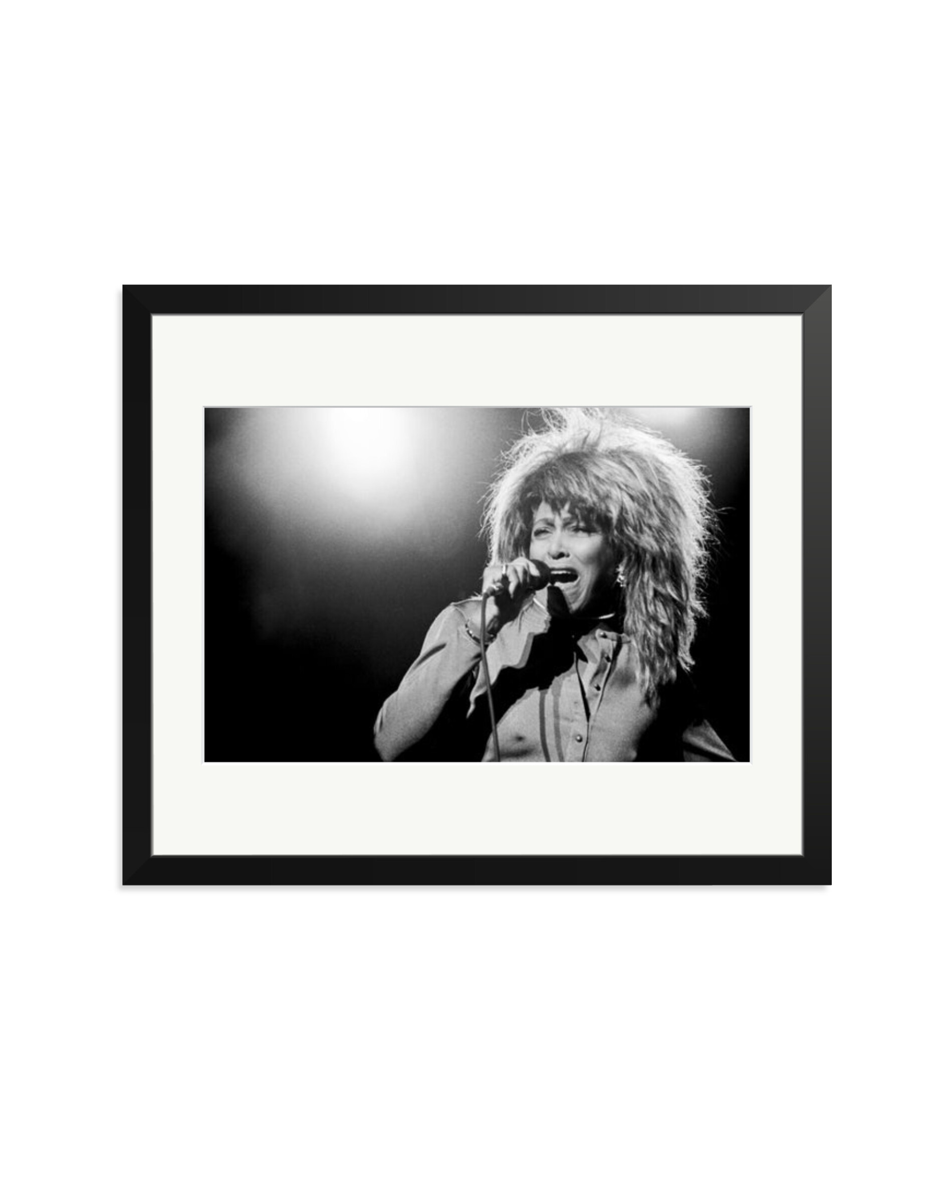 Tina Turner on stage in 1987 Black / Large