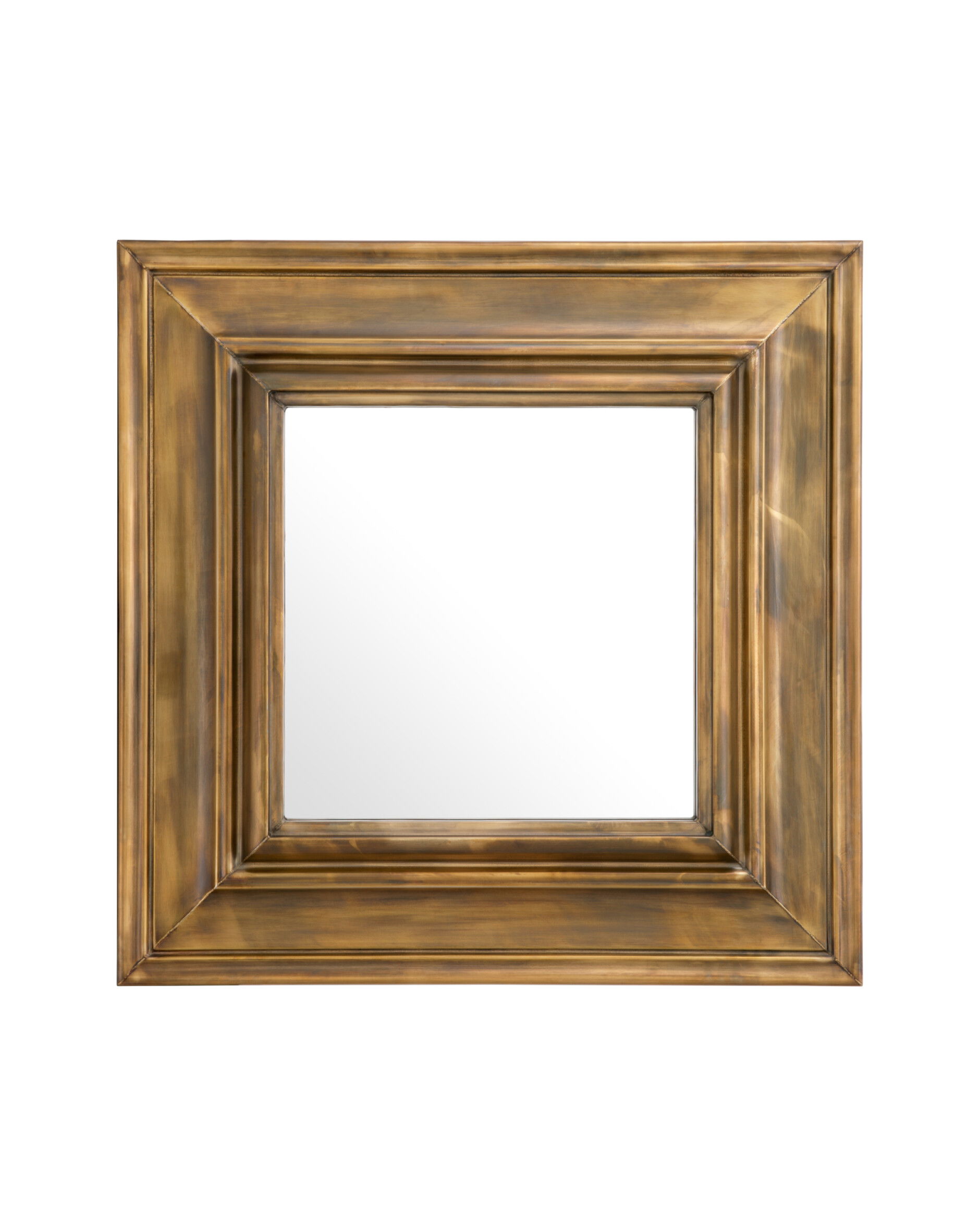 Sanoma spegel antik mässing