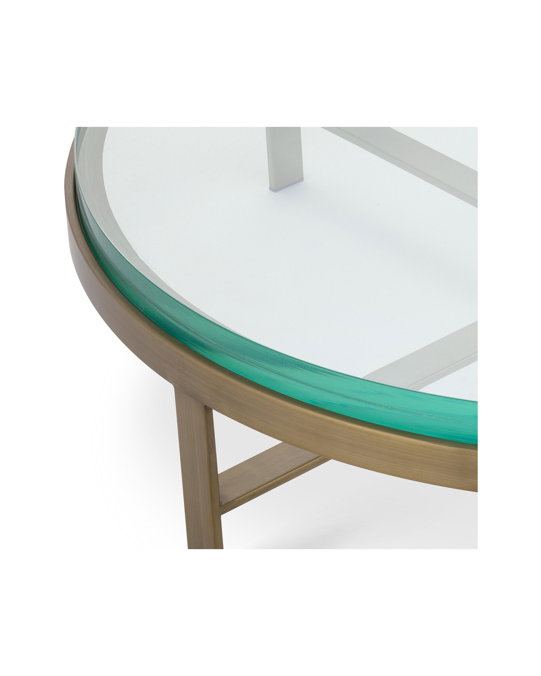 Hoxton soffbord borstad mässing