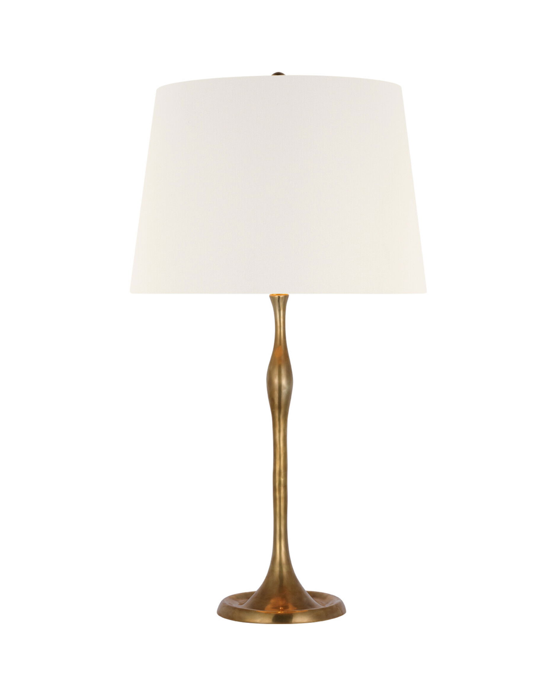 Romero Table Lamp Antique Brass/Linen