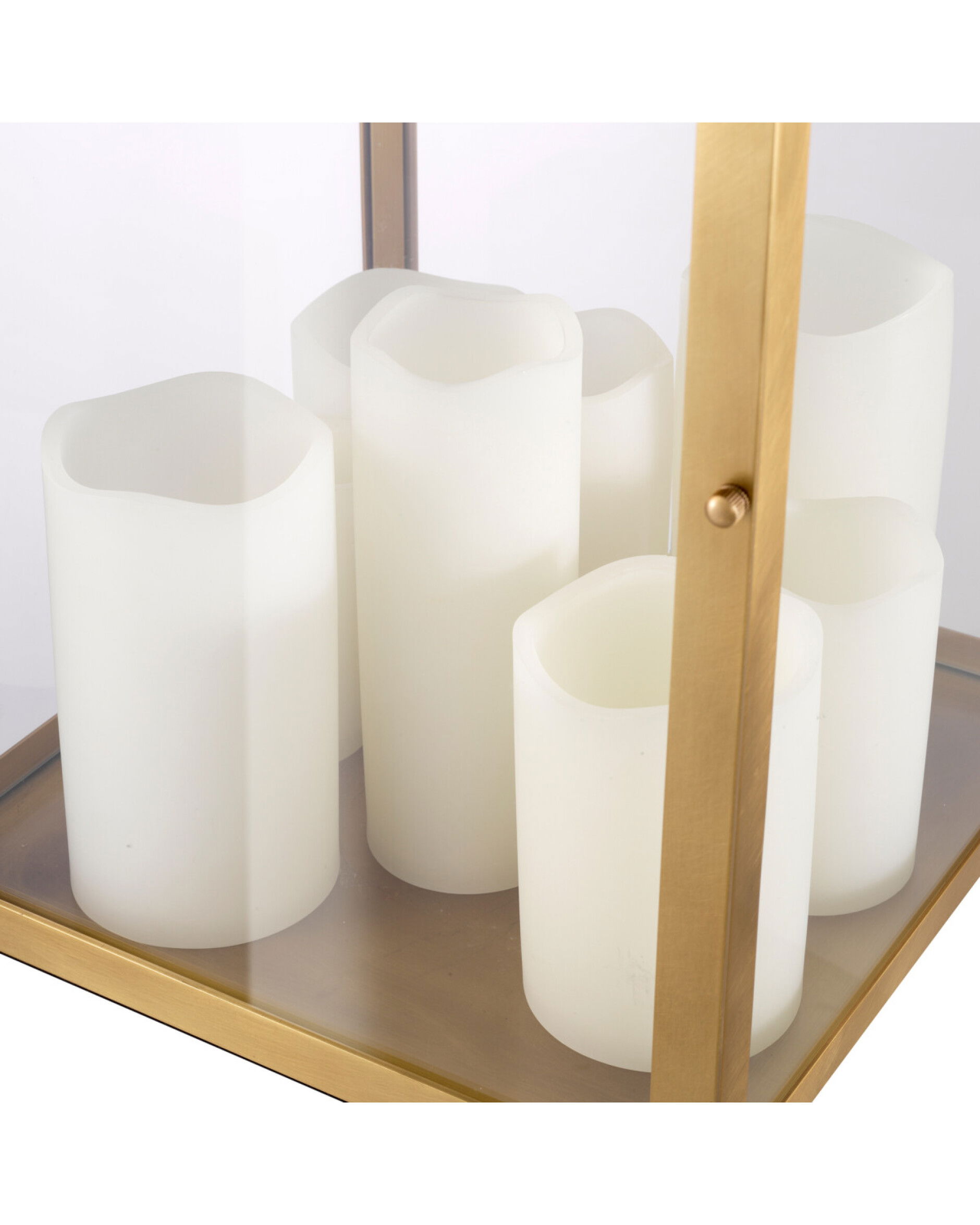 Debonair tafellamp antiek messing