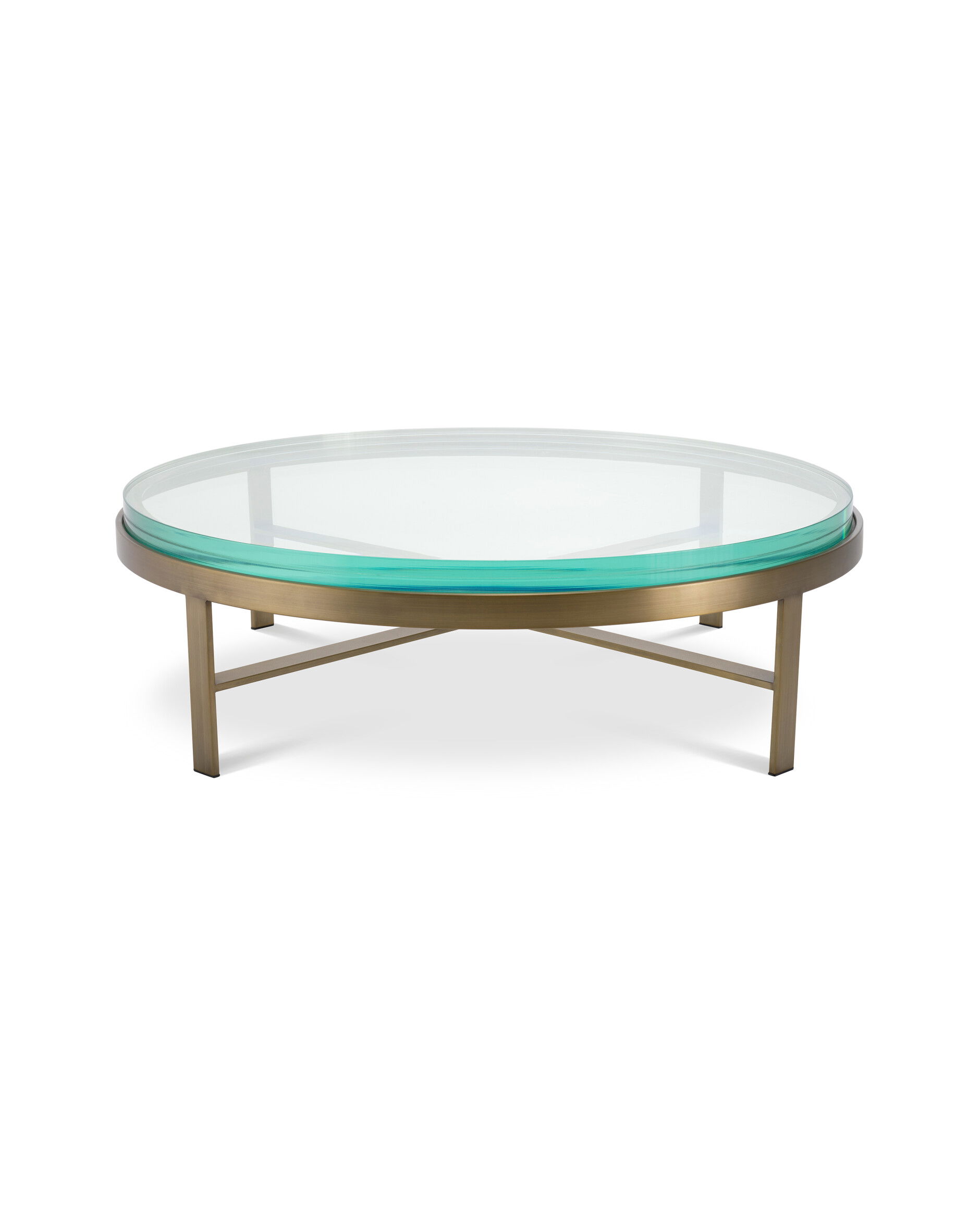 Hoxton soffbord borstad mässing