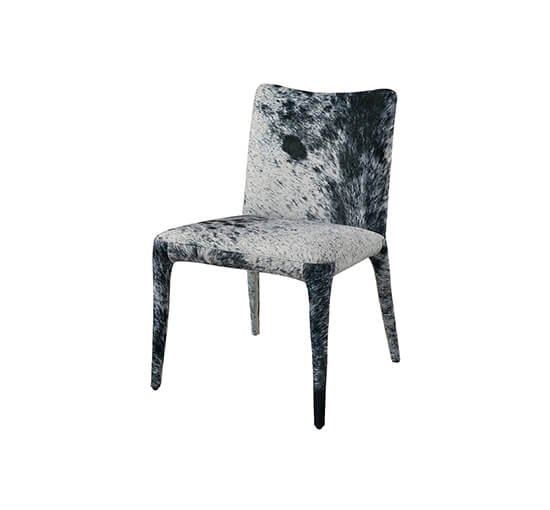 Black - Monsoon Chair Light Black/White