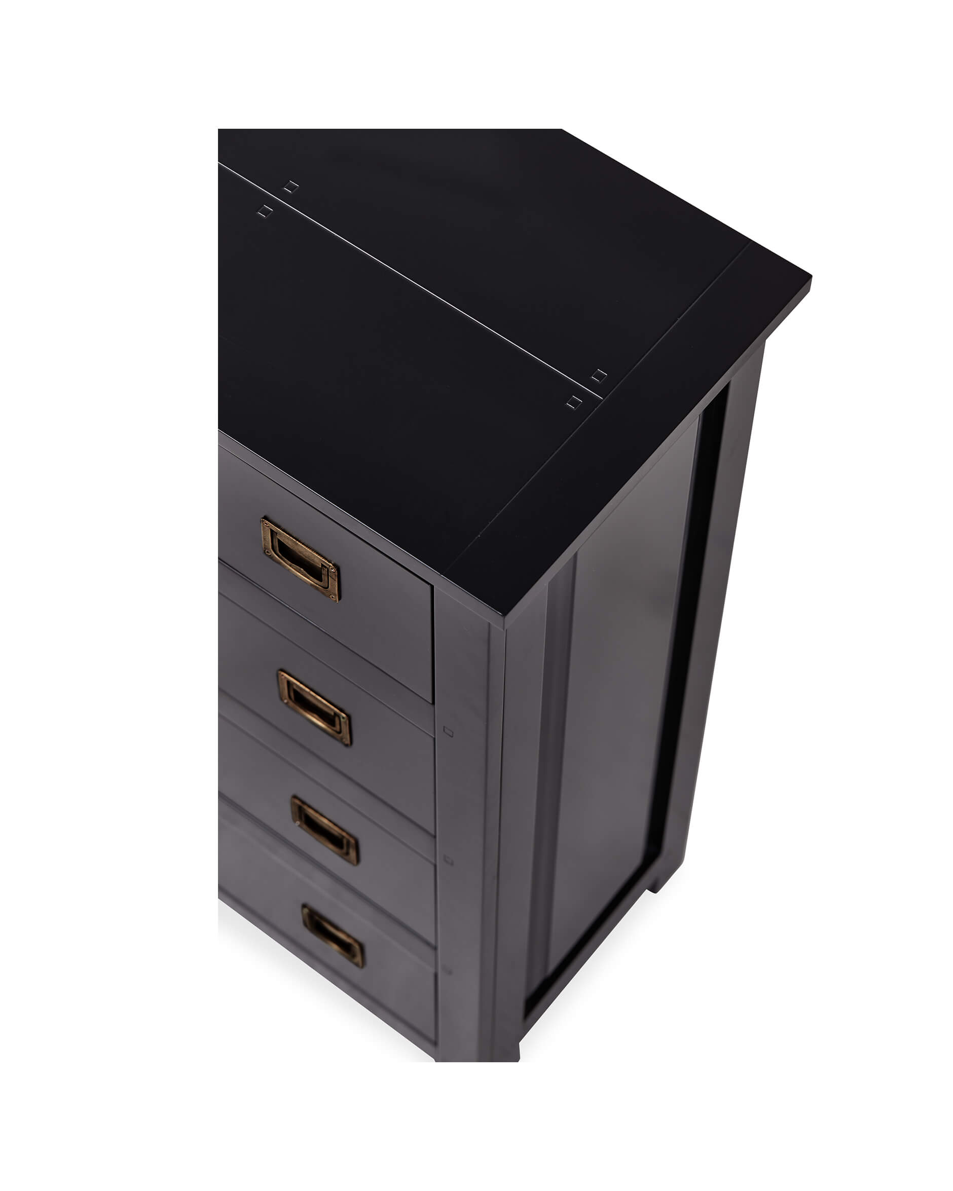Backbay Chest of Drawers Modern Black