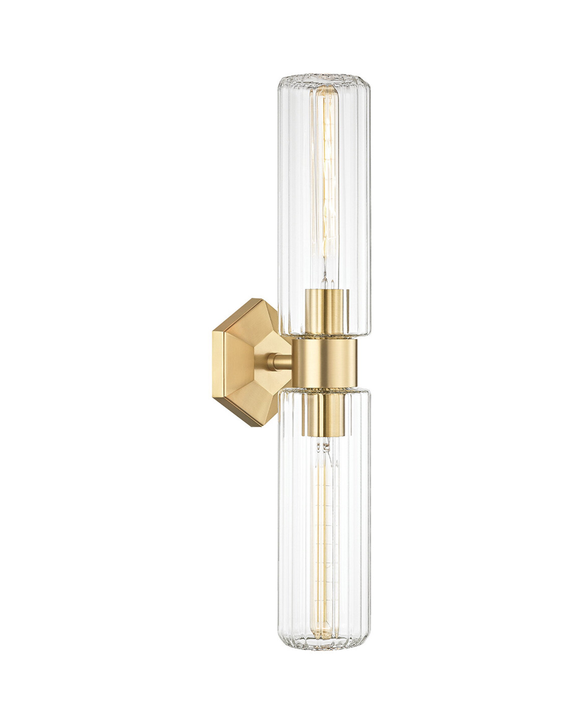 Roebling Wall Sconce Aged Brass