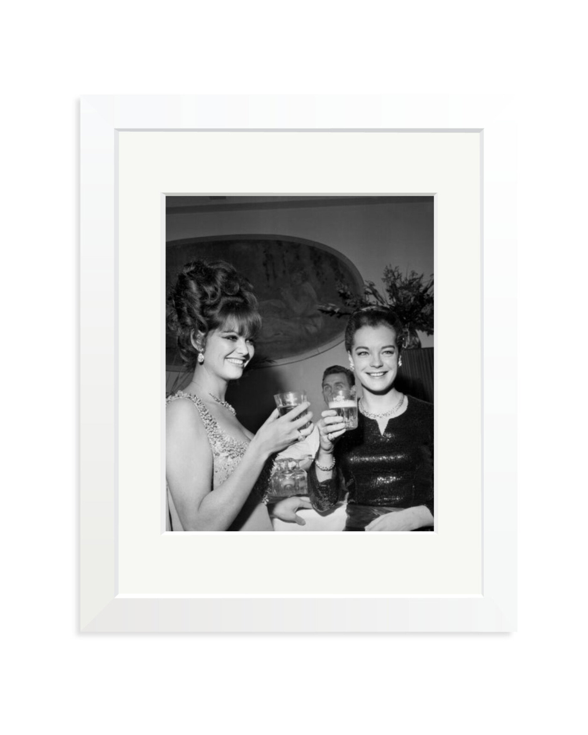 Claudia Cardinale and Romy Schneider White / Small