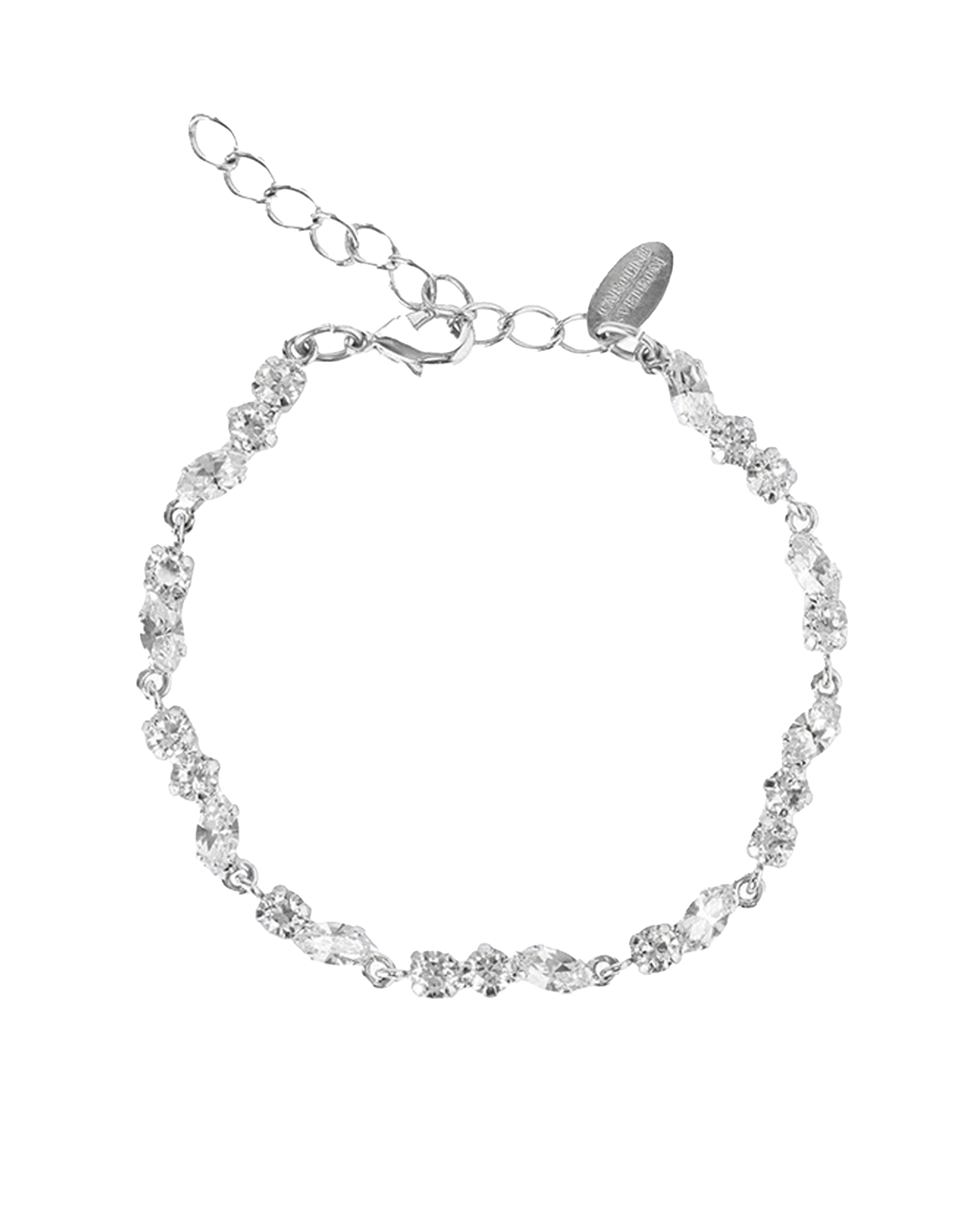 Alelia armband crystal rhodium