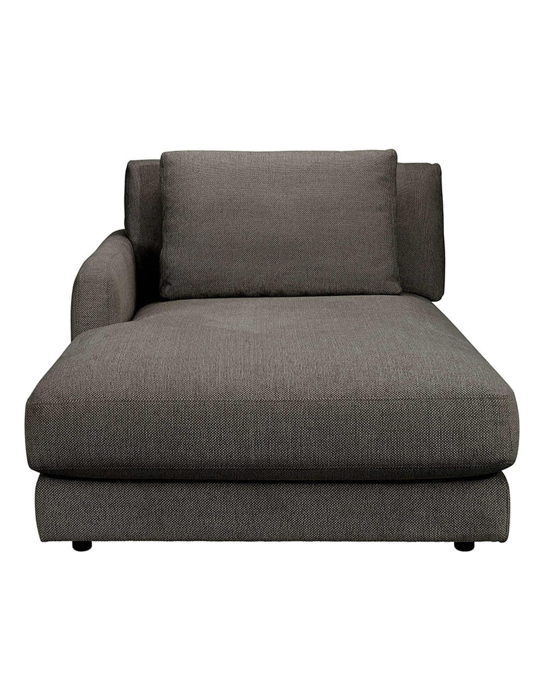 Reno chaise longue quiet wood left