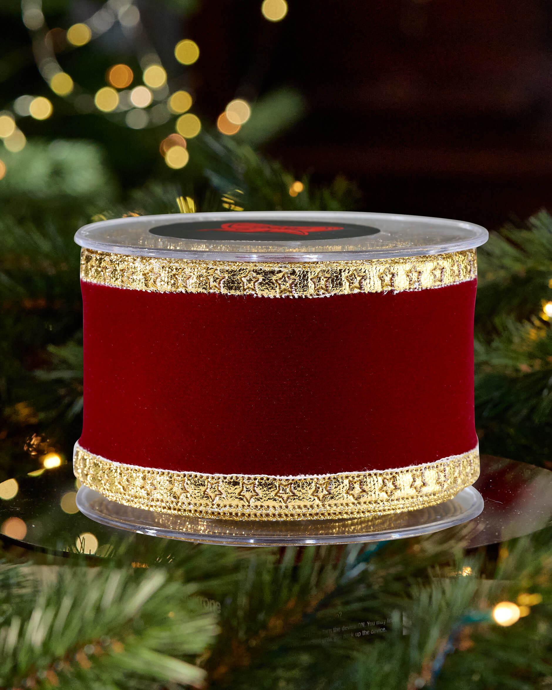 Ava textilband burgundy 4,5m