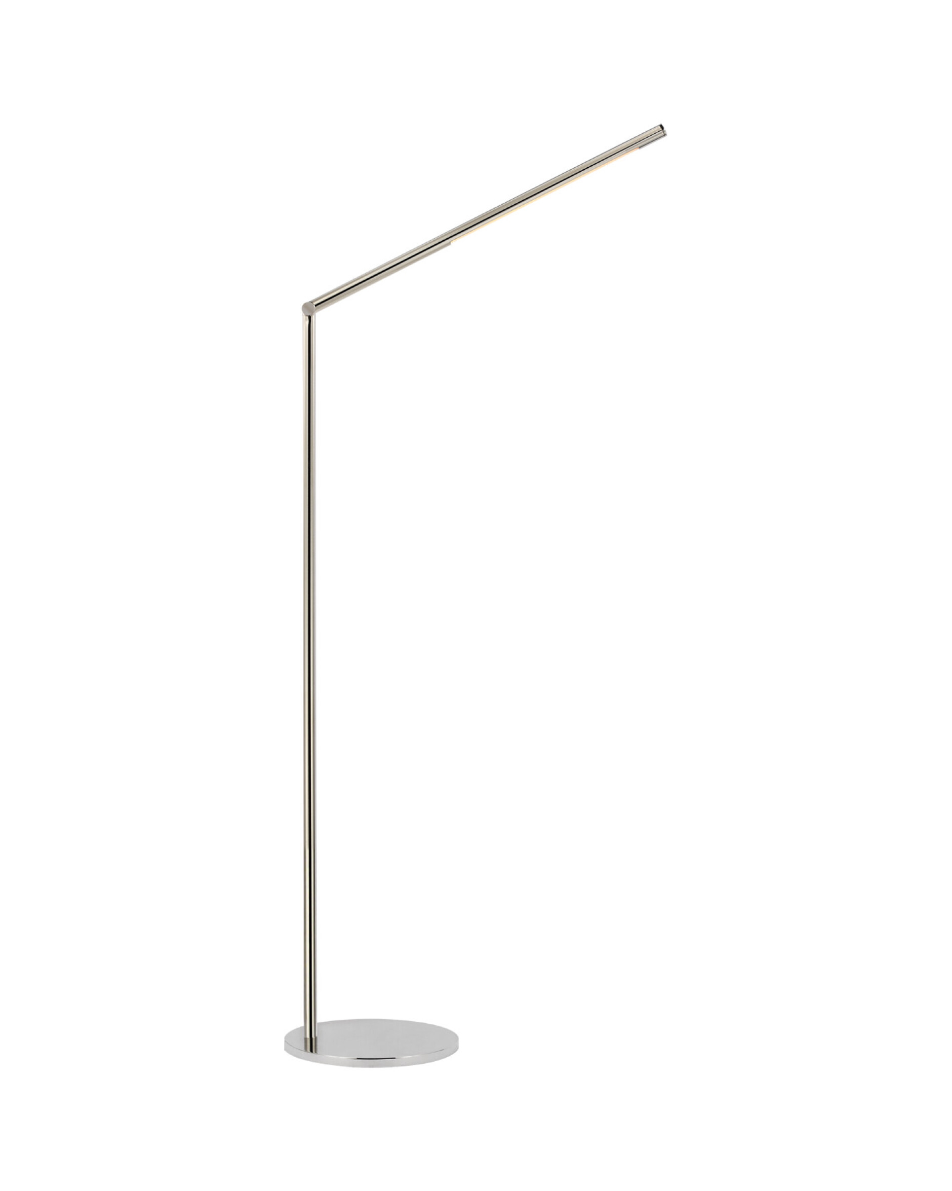 Cona Large Articulating Floor Lamp Nickel
