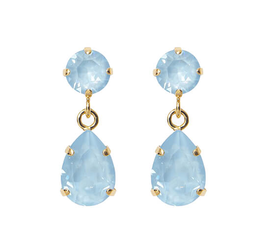 Sky Ignite - Mini Drop Earrings Silk