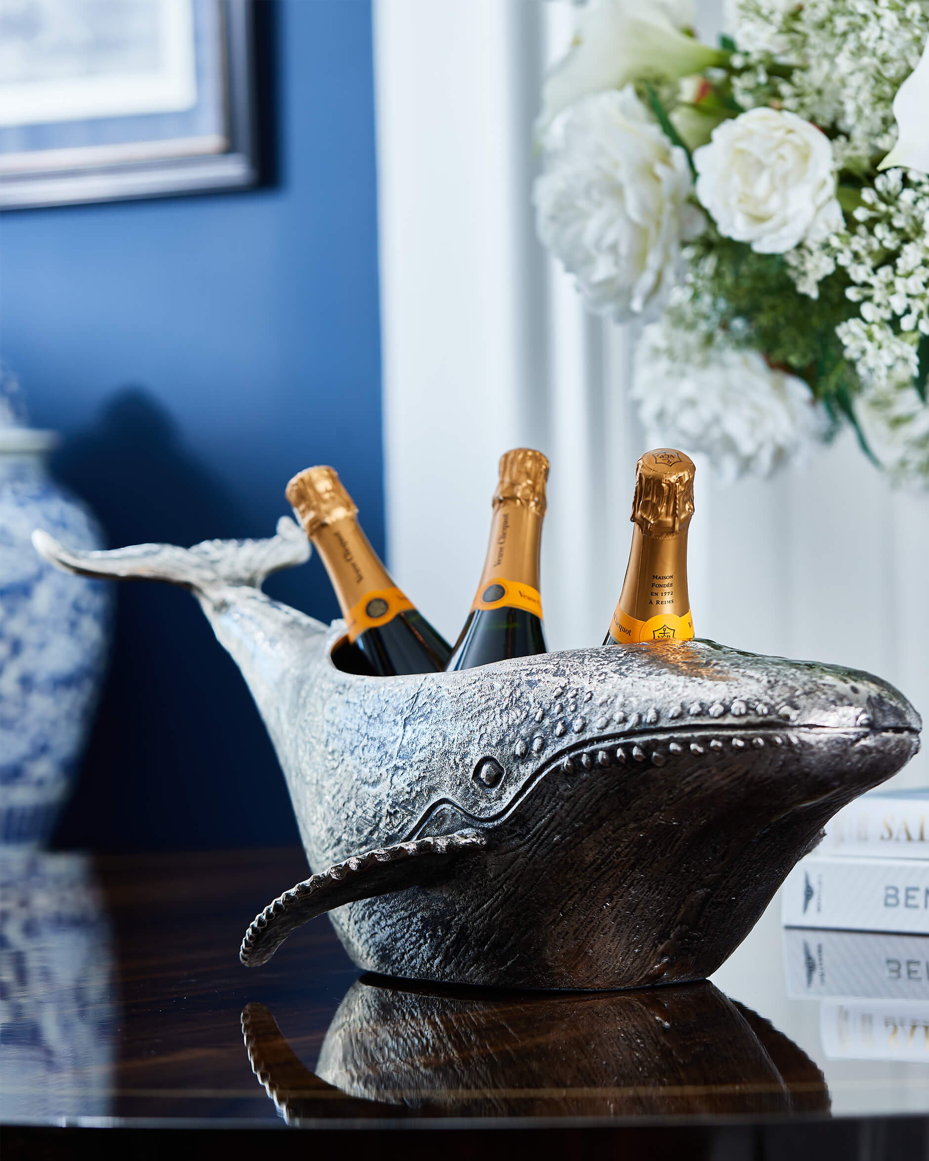 Astoria champagnekylare silver