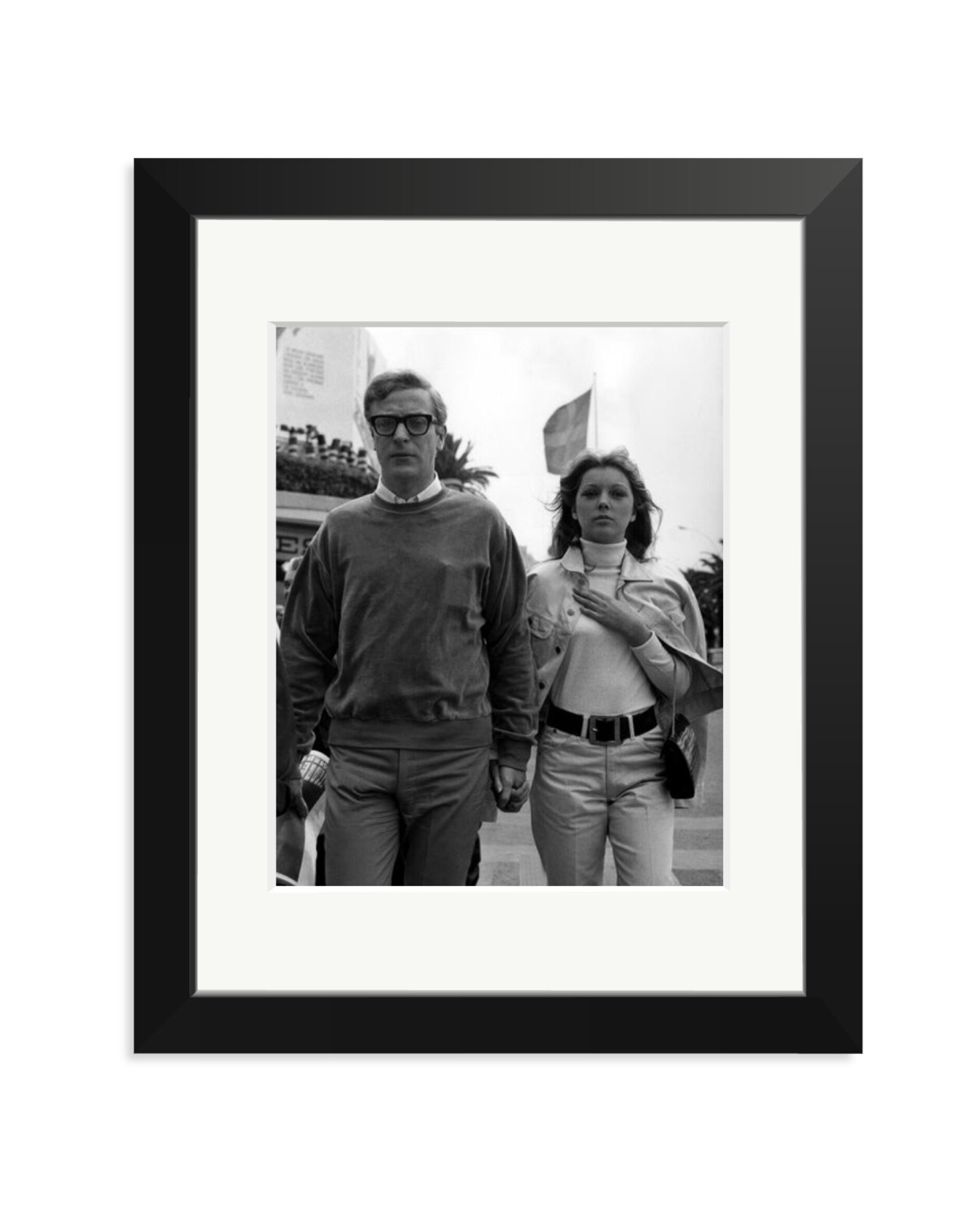 Michael Caine and Betsy Motte Black / Small