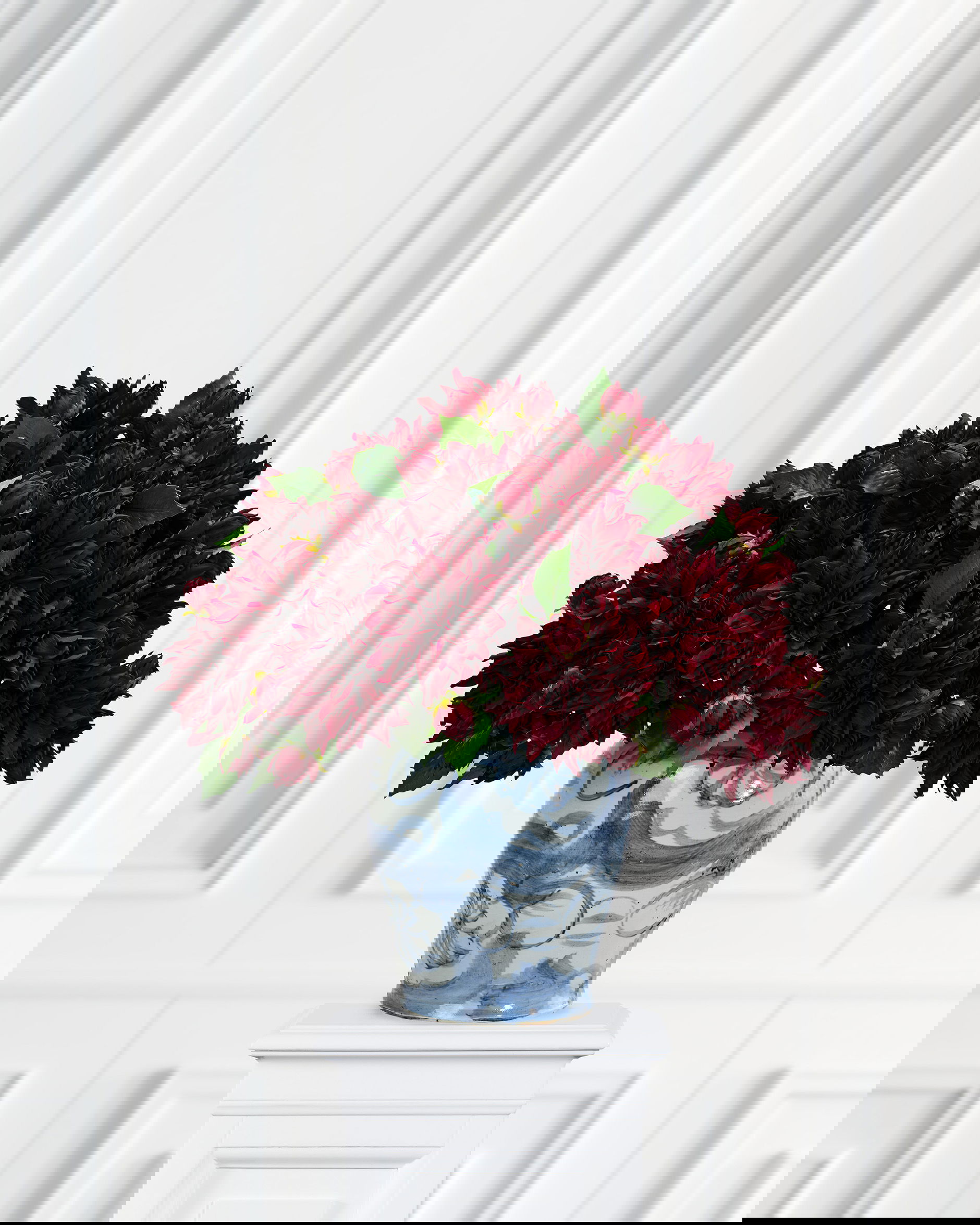 Dahlia snijbloem bordeaux