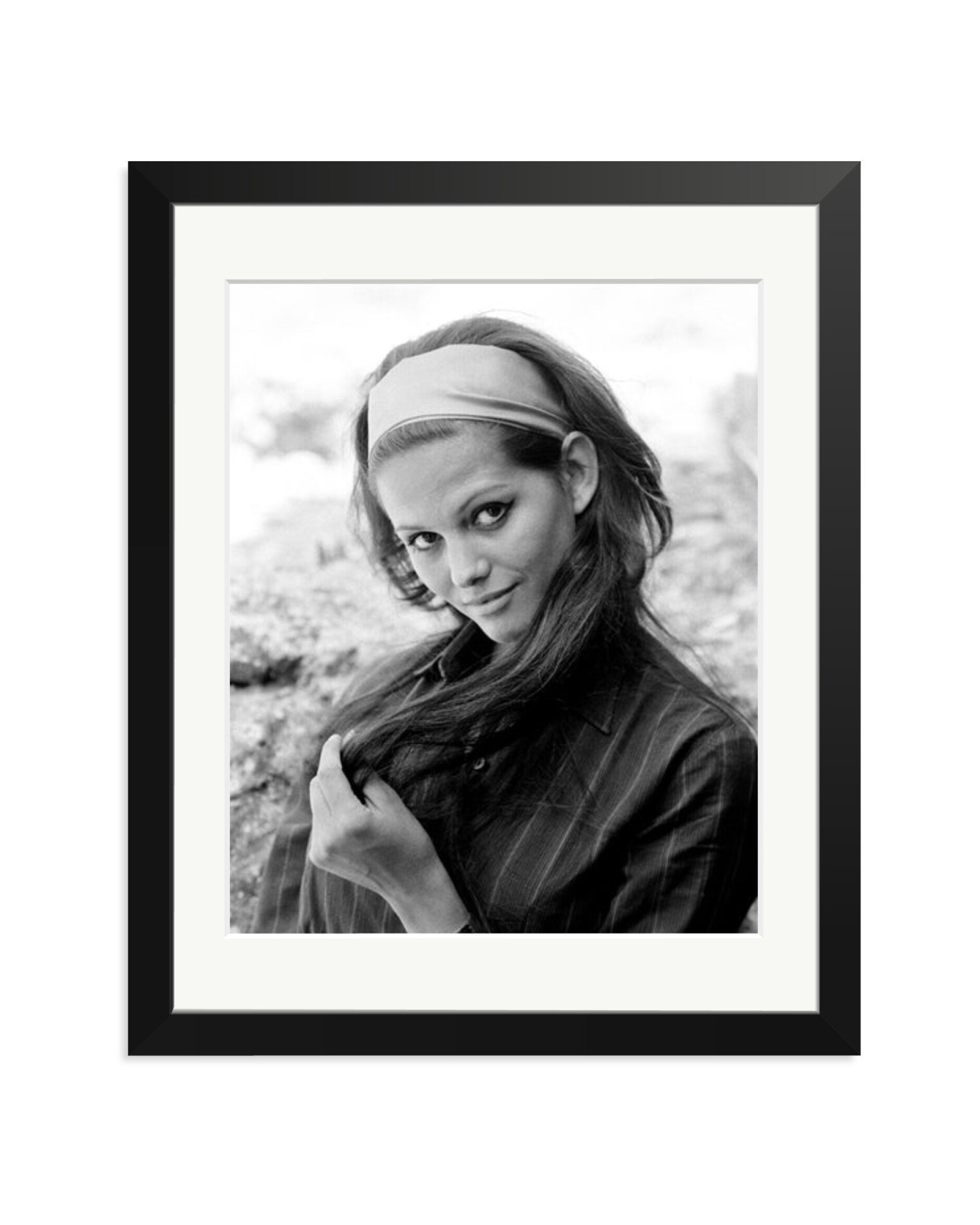 Claudia Cardinale Portrait, 1950 Black / Medium