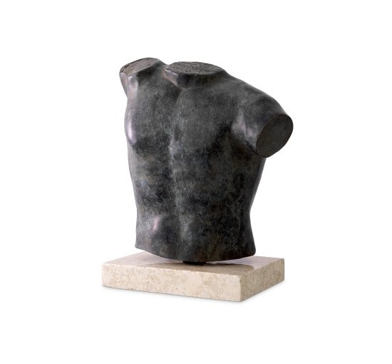 Agathos torso dekoration bronze