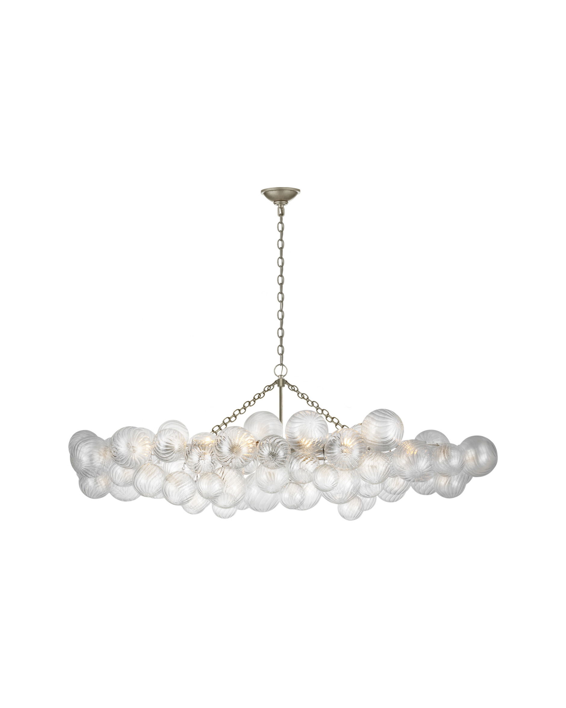 Talia takkrona linjär silver L