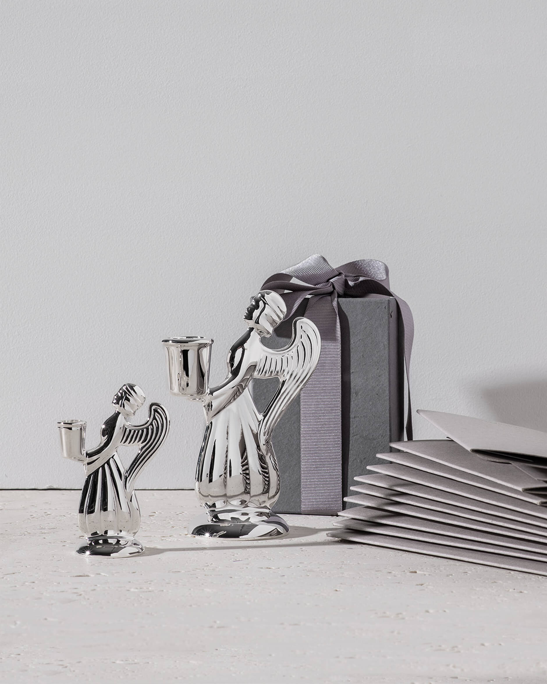 Skyddsängeln silver