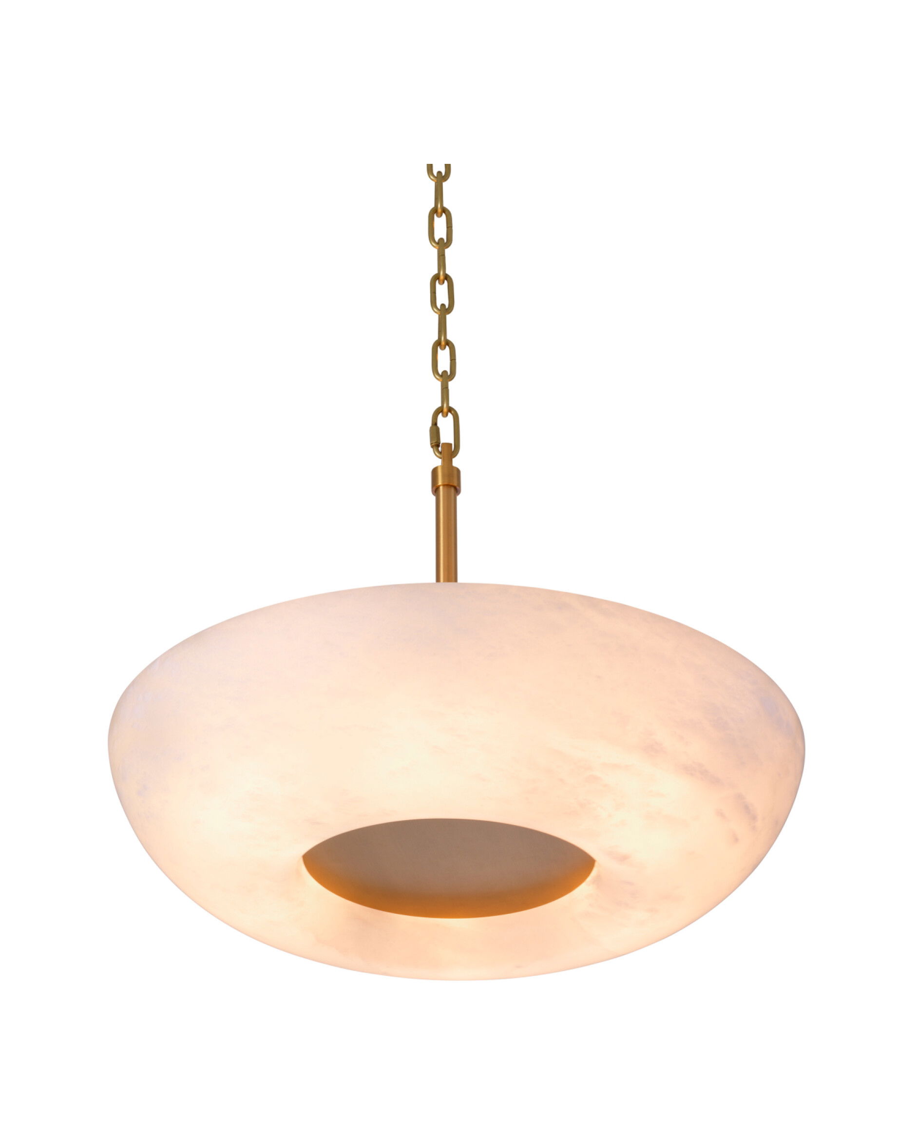 Ariano taklampa antik mässing