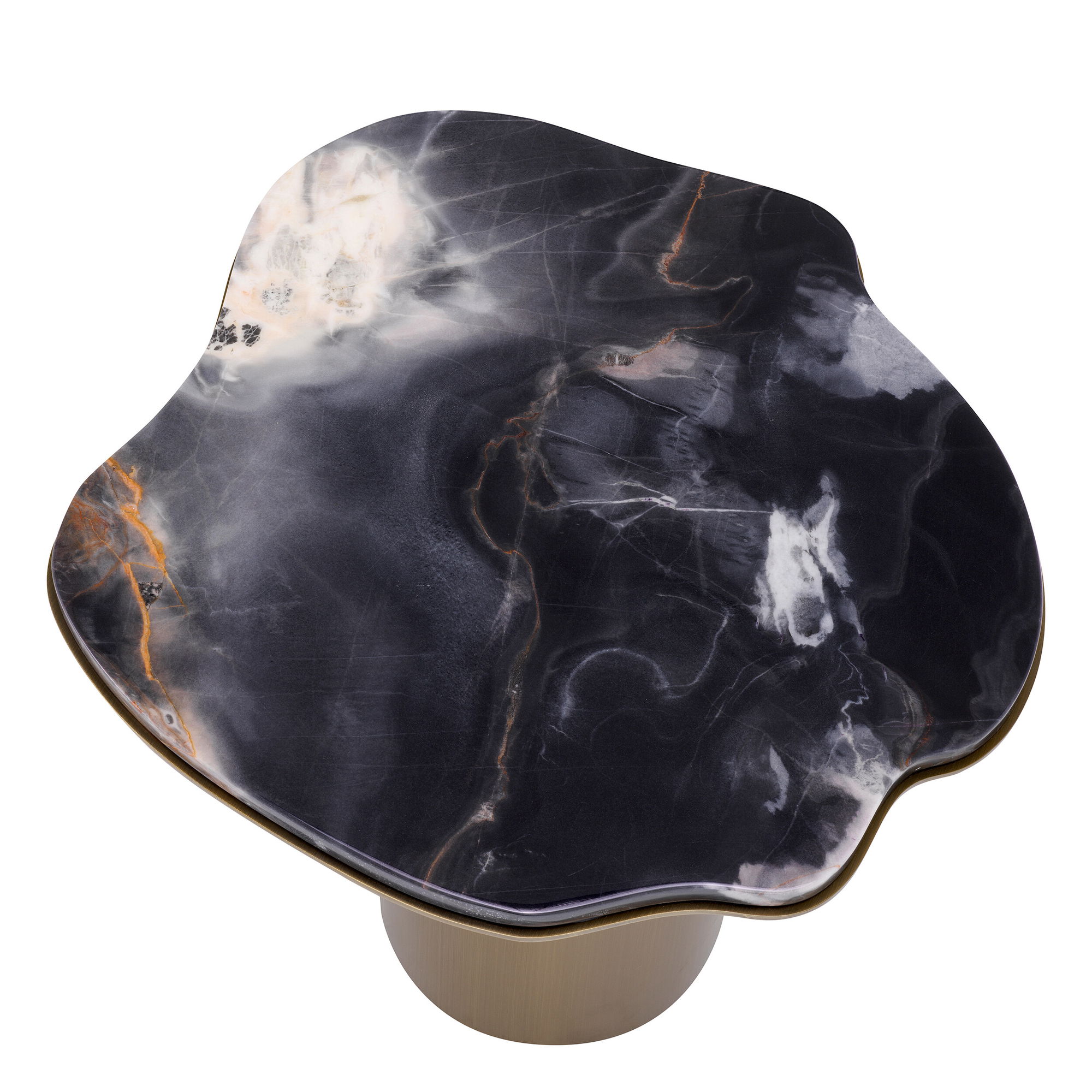 Shapiro sidobord black marble