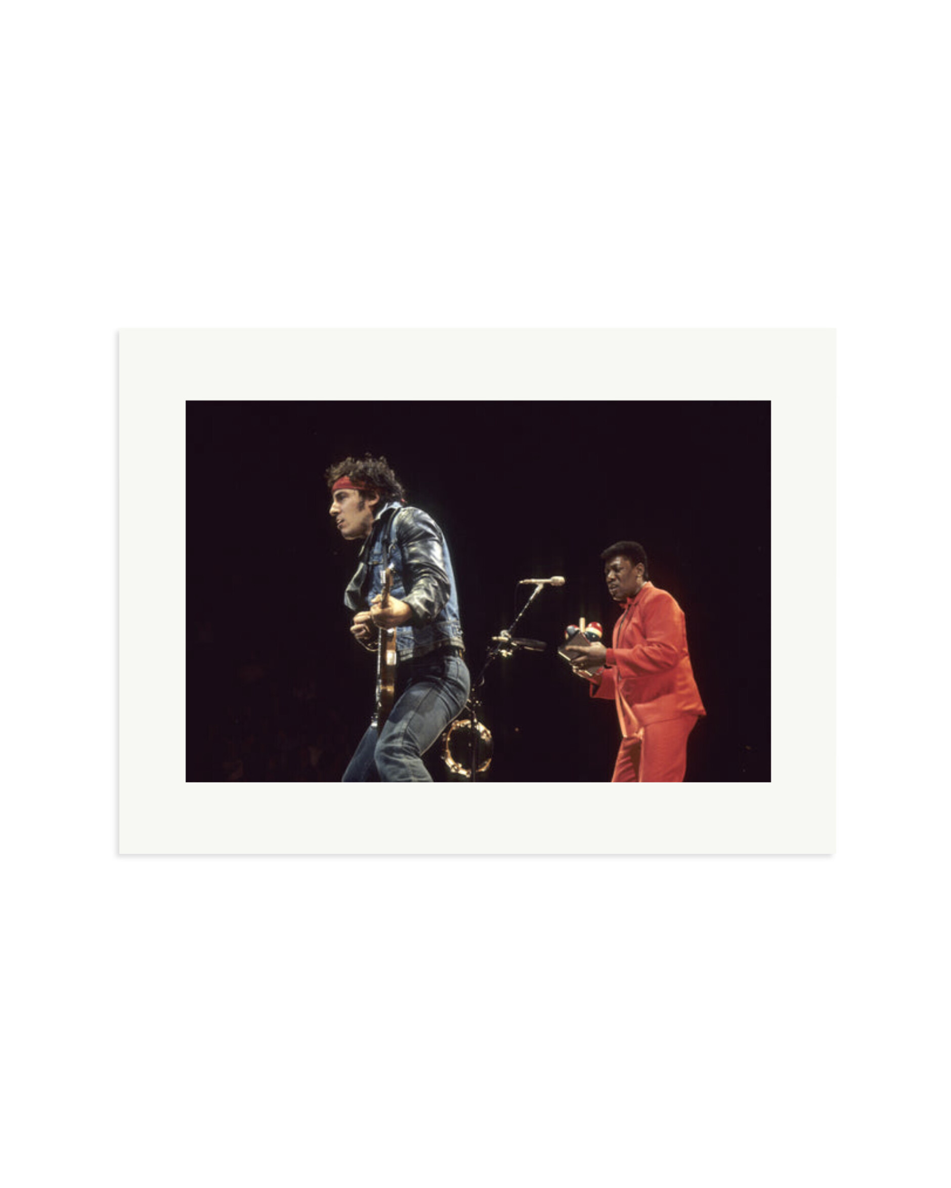 Bruce and Clarence at The Oakland Coliseum Print Only / XL