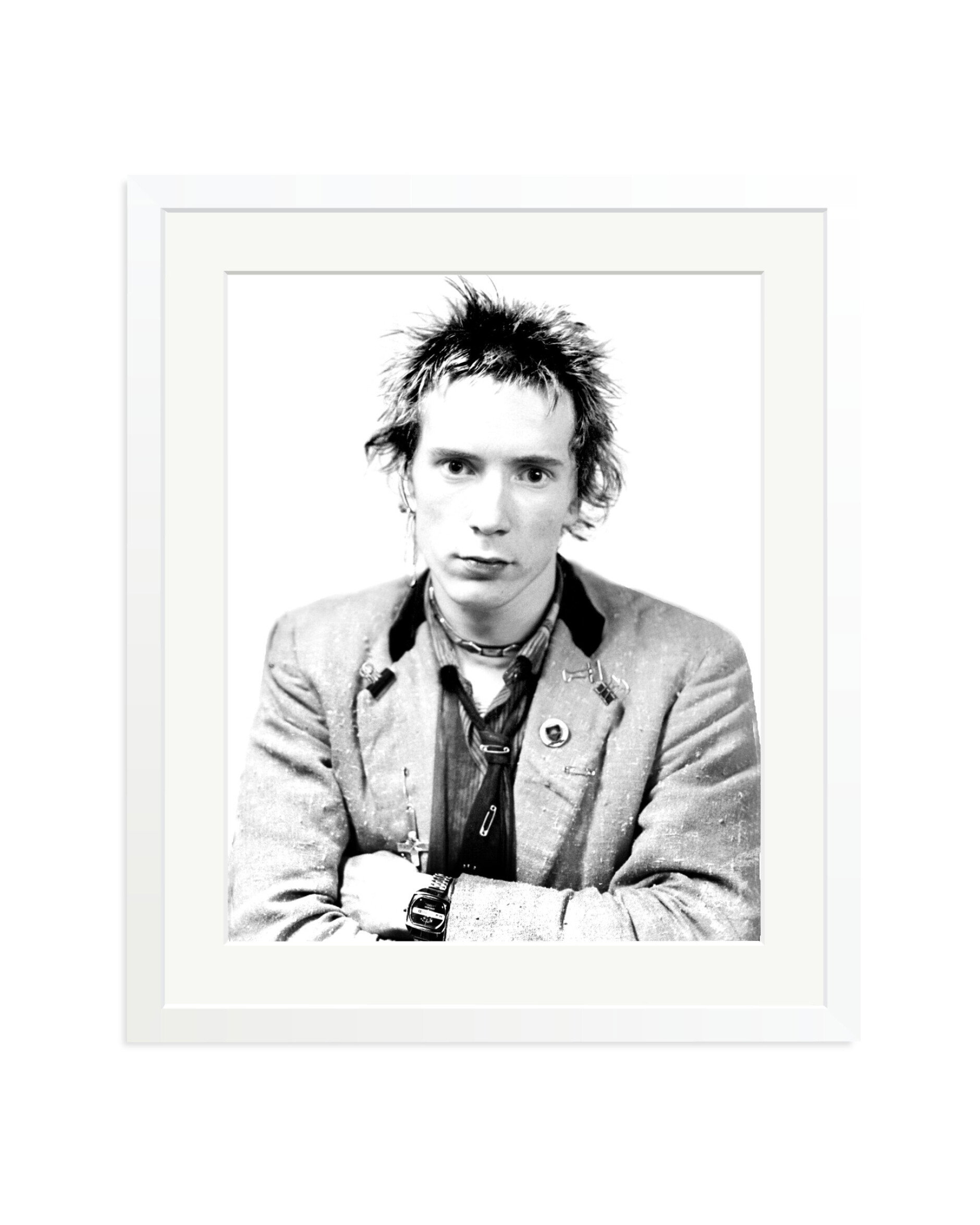 Johnny Rotten in Holland White / Large